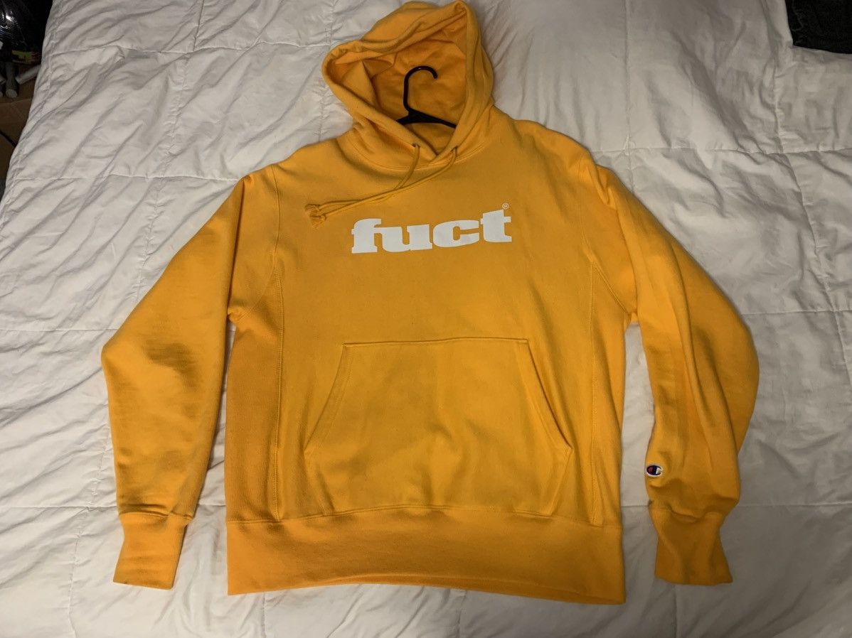 Fuct champion reverse weave 3m reflective deals hoodie