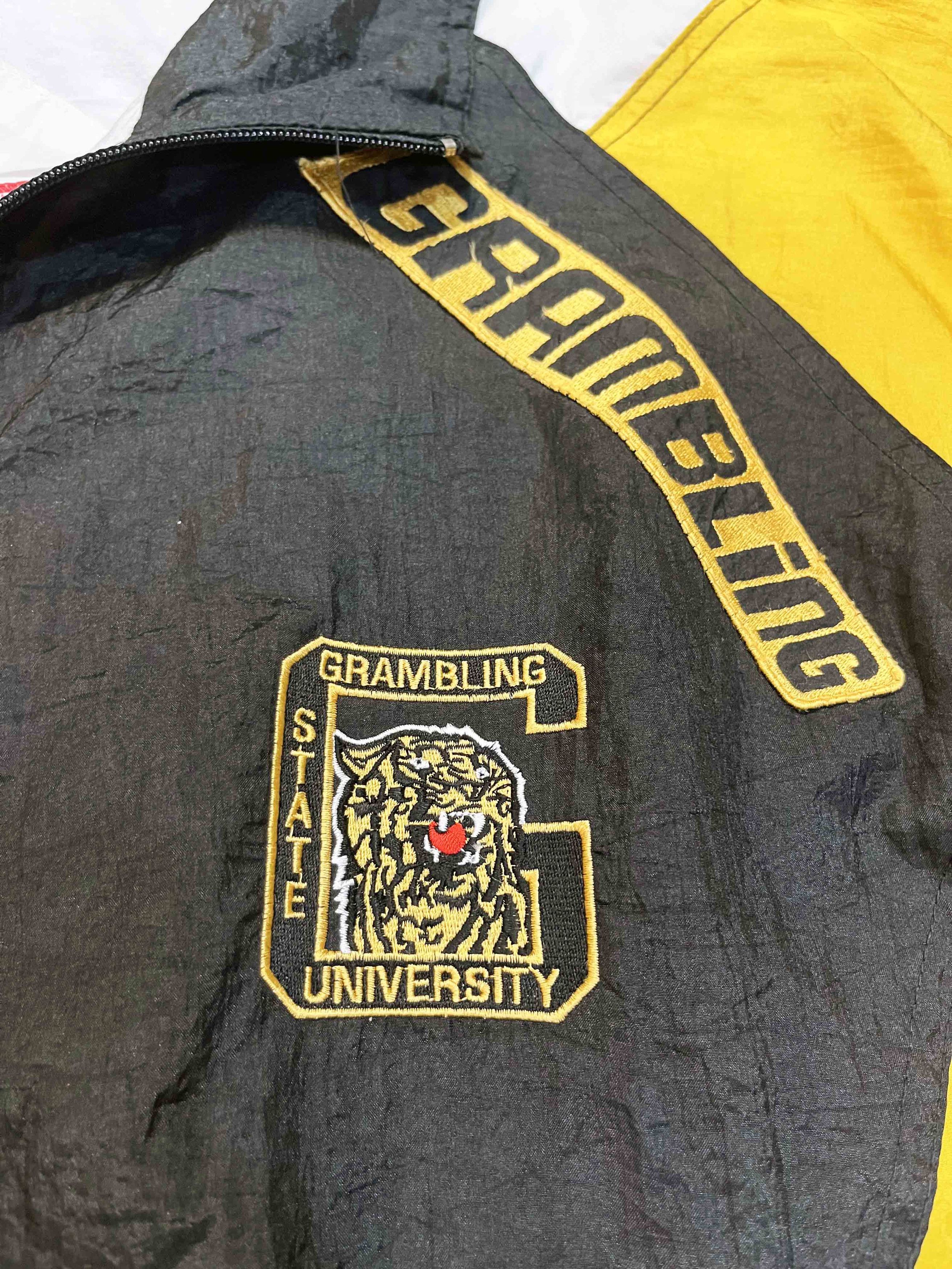 NCAA × Vintage Vintage Grambling State Tigers University Full Zip Jacket Size US L / EU 52-54 / 3 - 2 Thumbnail
