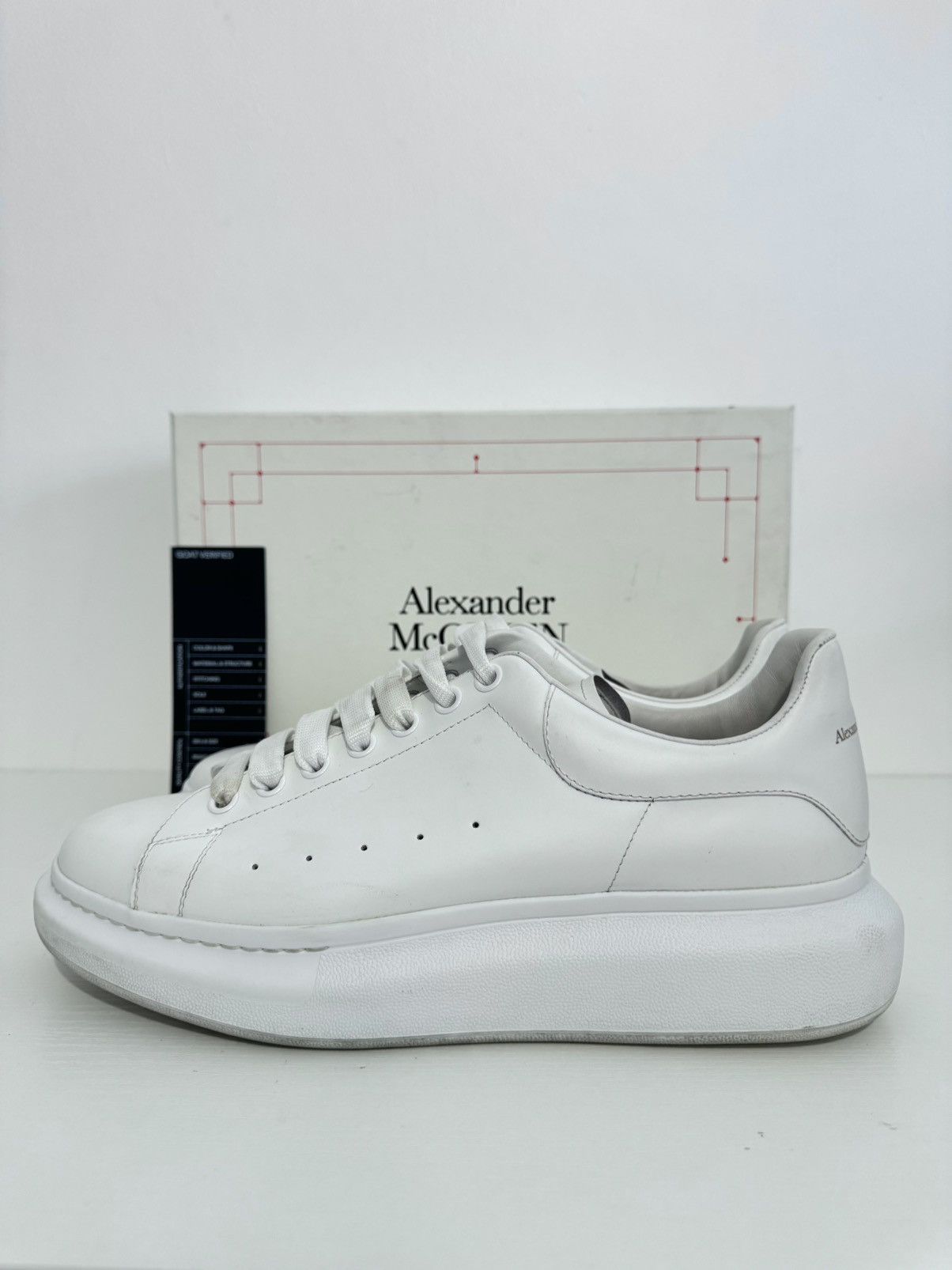 Alexander McQueen McQueen Oversized Sneakers White 12.5 US Size US 12.5 / EU 45-46 - 3 Thumbnail