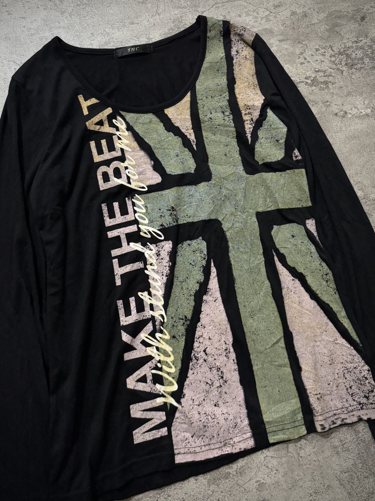 Hysteric Glamour Y2k Shc flag poem ifsixwasnine style longsleeve Size US M / EU 48-50 / 2 - 2 Thumbnail