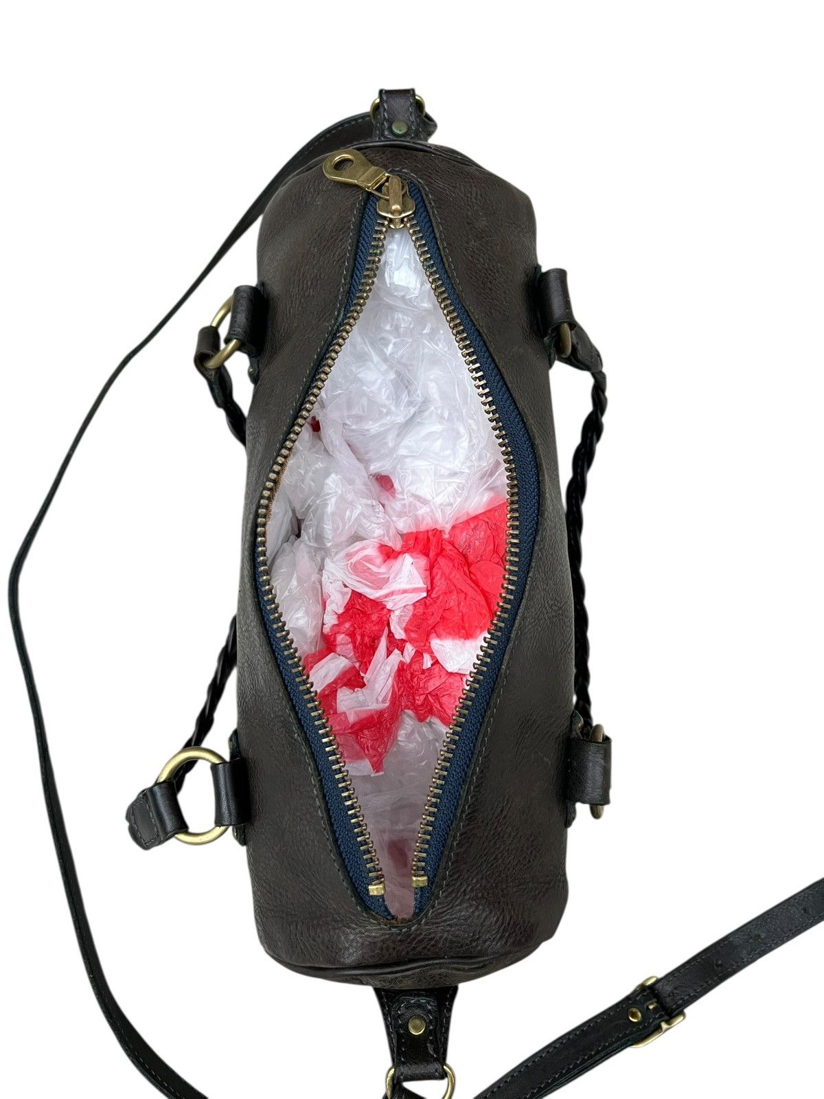 Leather Propeller 5 Japan Patina Cattle Leather 2Way Mini Boston Bag Size ONE SIZE - 15 Thumbnail