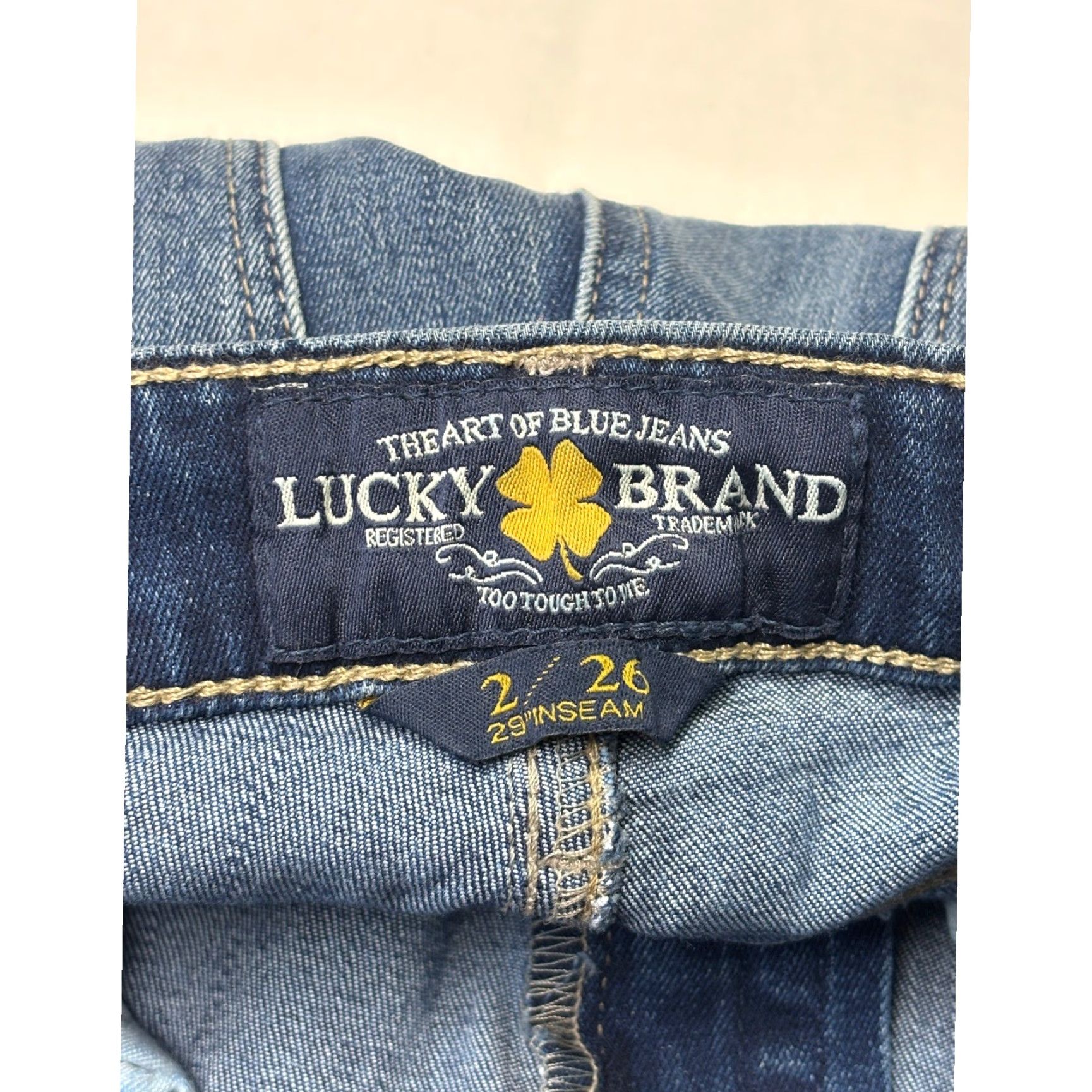 Lucky Brand Lucky Brand Jeans Women Skinny Blue Wash 26 2 Ava Stretch Denim Inseam 29 Size 26" / US 2 / IT 38 - 5 Thumbnail