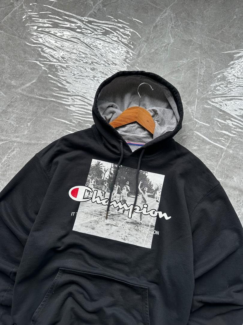 Champion CHAMPION PHOTO TEE HOODIE Size US XL / EU 56 / 4 - 3 Thumbnail