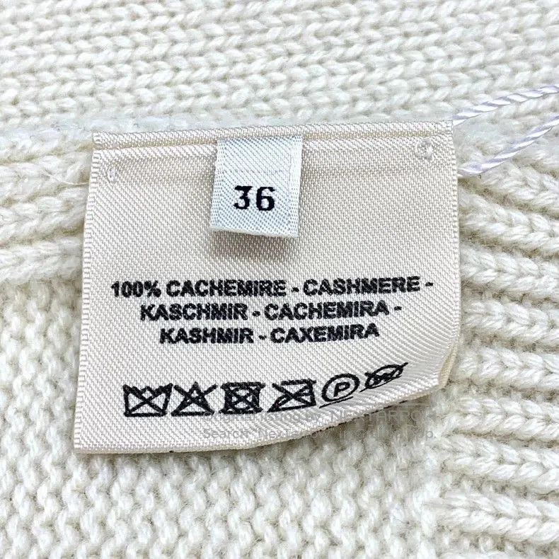 Hermes Hermes Oatmeal Horsebit Cashmere Sweater. Size US S / EU 44-46 / 1 - 6 Thumbnail