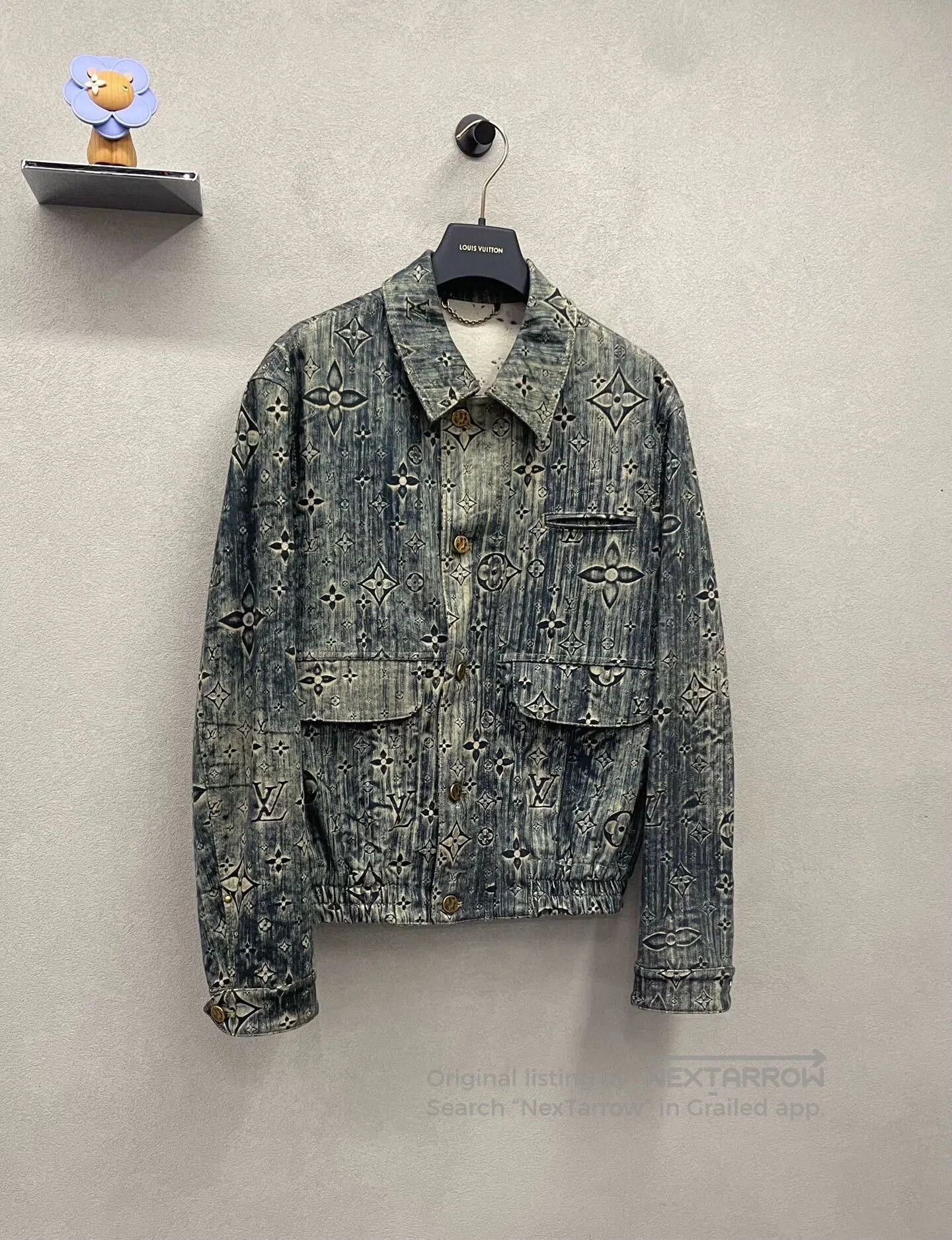 Louis Vuitton vintage lv denim jacket size 46. Size US S / EU 44-46 / 1 - 3 Thumbnail