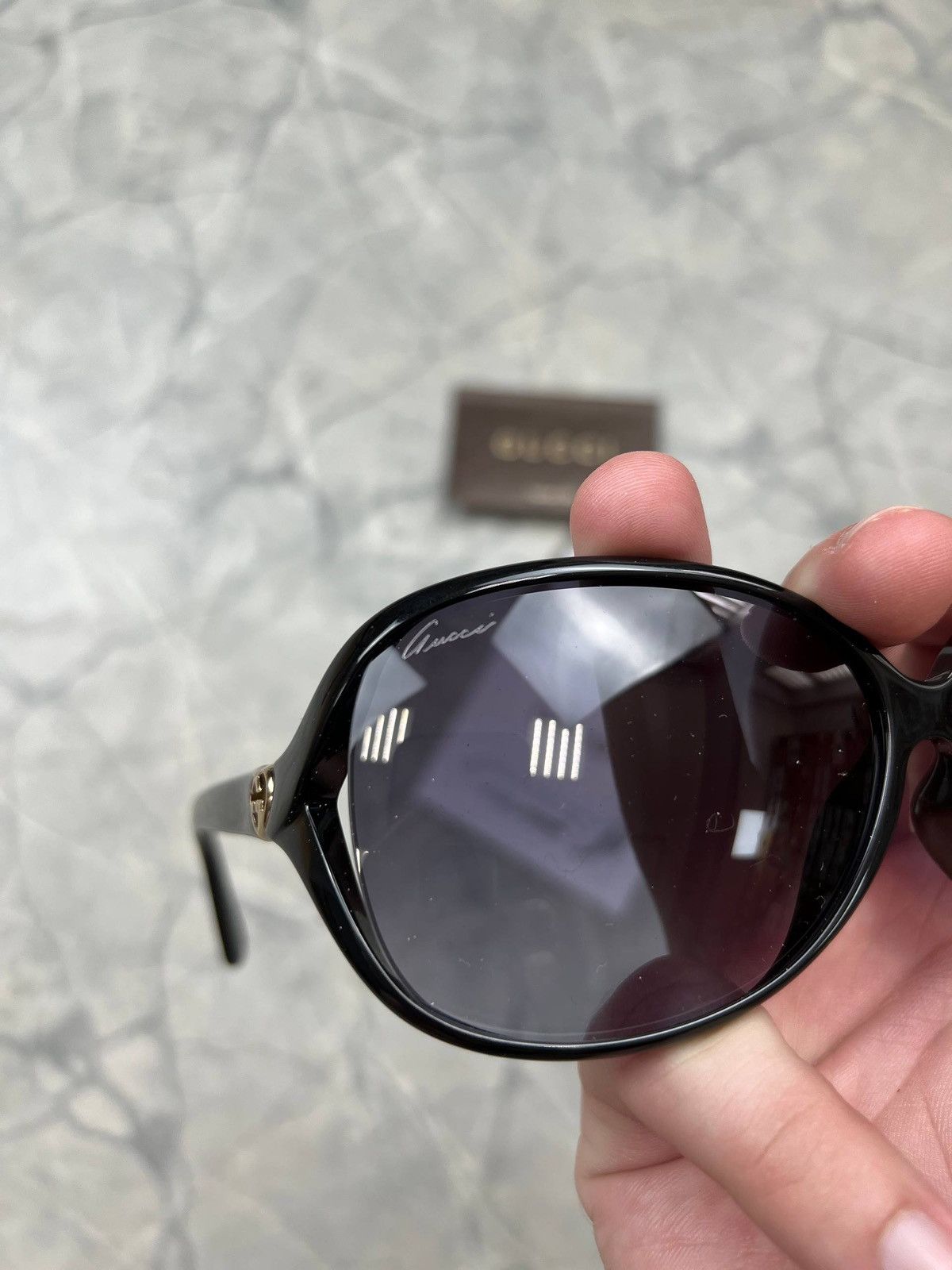 Gucci Gucci Sunglasses Luxury Y2k Avant Garde Size ONE SIZE - 5 Thumbnail