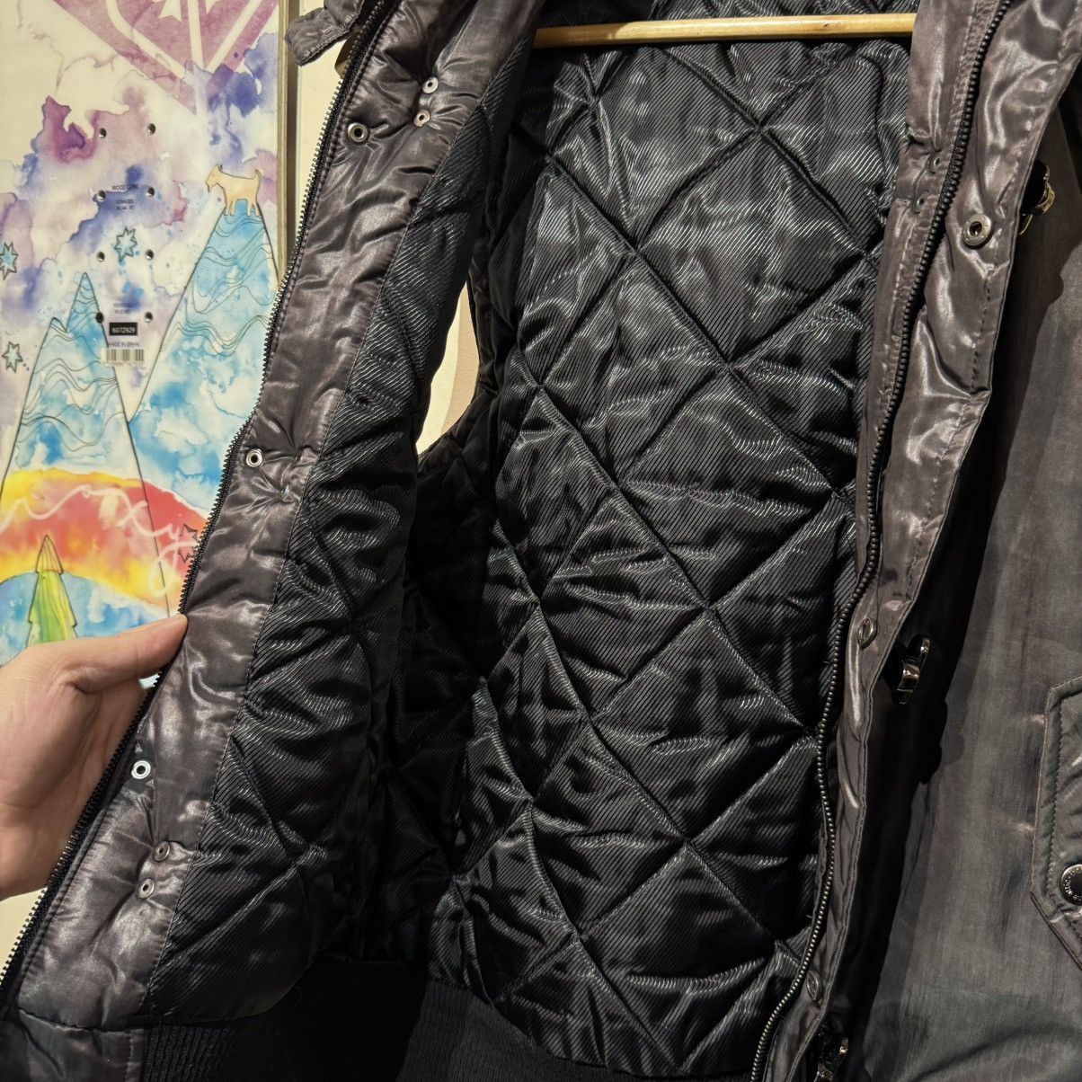 In The Attic In The Attic Homme Metallic Cyber Puffer Vest Size US L / EU 52-54 / 3 - 7 Thumbnail