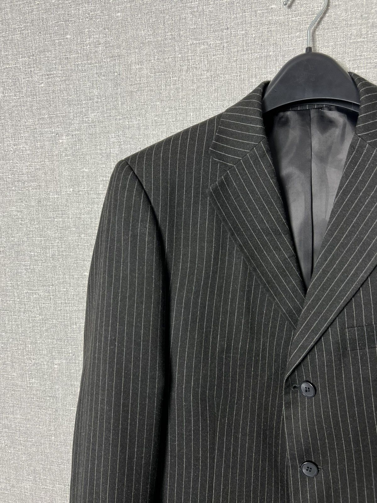 Gianfranco Ferre Gianfranco Ferre 3 Button Striped Blazer Jacket Size 48 Size 38R - 3 Thumbnail
