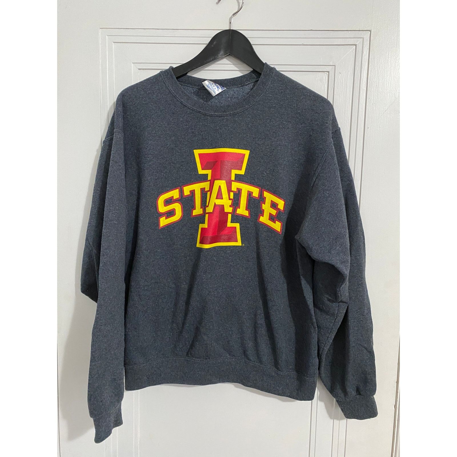 Jerzees Iowa State Cyclones Gray Crewneck Sweatshirt Size M Size US M / EU 48-50 / 2 - 1 Thumbnail