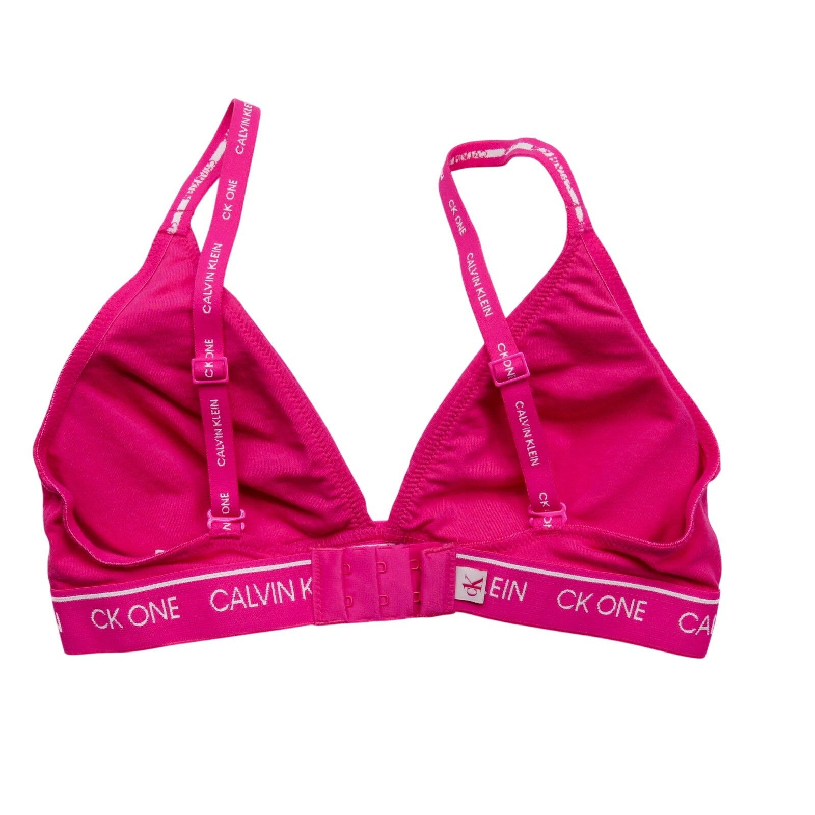 Calvin Klein Calvin Klein CK ONE Hot Pink Triangle Bra Size Small Size S / US 4 / IT 40 - 5 Thumbnail