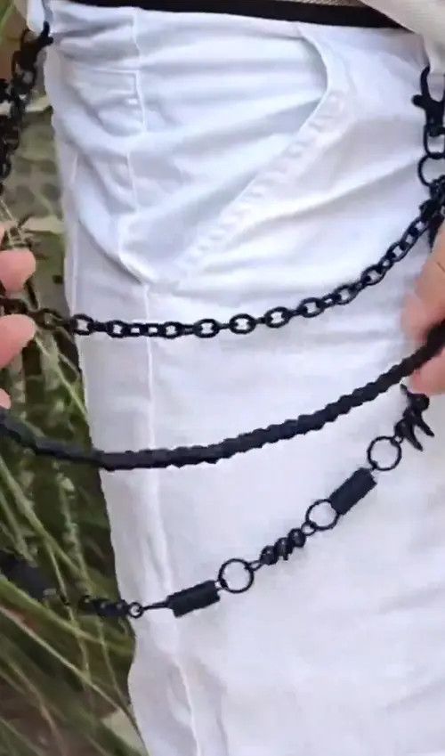 Jewelry Fujisawa x Kyono Layered Punk Pant Chain Size ONE SIZE - 7 Thumbnail