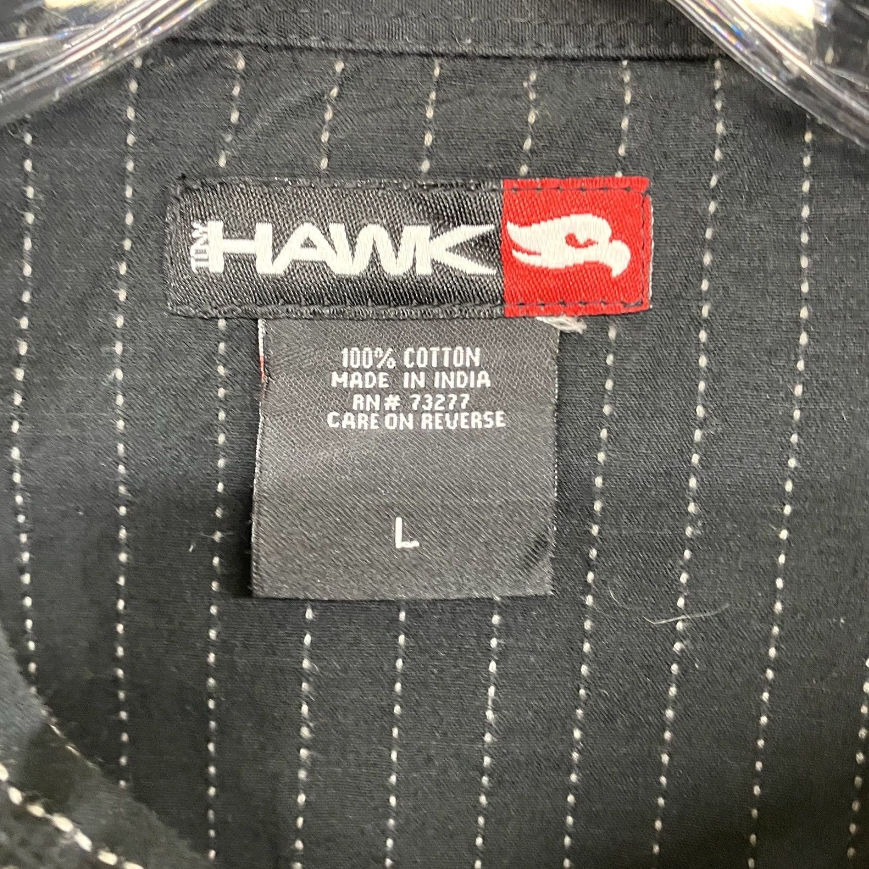 Vintage VINTAGE Mens Pearl Snap Western Shirt Large Tony Hawk y2k Style Black White Stitching Size US L / EU 52-54 / 3 - 3 Thumbnail