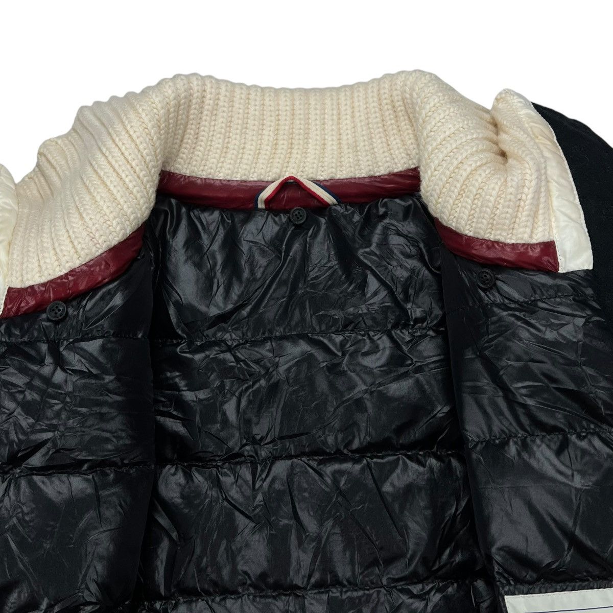 Moncler Grenoble Red Moncler Grenoble Penny Tweed Wool Down Jacket Size XS / US 0-2 / IT 36-38 - 12 Thumbnail