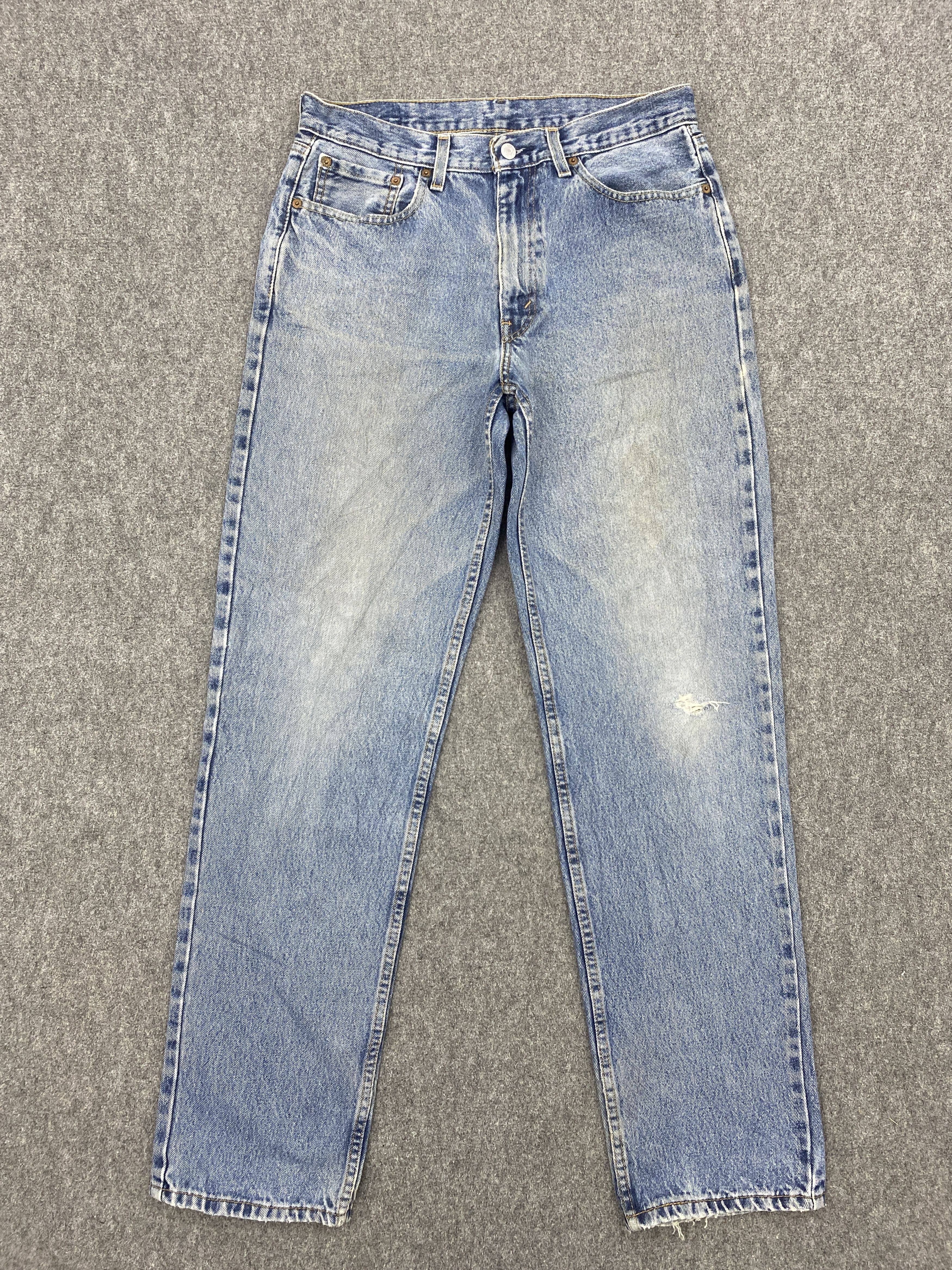 Levi's Vintage Levi's 505 Blue Denim Jeans DP2693 Size US 31 - 1 Thumbnail