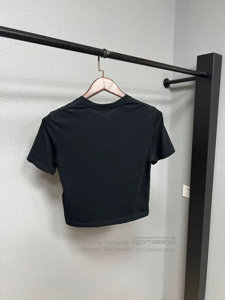 Saint Laurent Paris Saint Laurent Paris Solid Black Embroidered Small Logo T-S Size US M / EU 48-50 / 2 - 2 Thumbnail