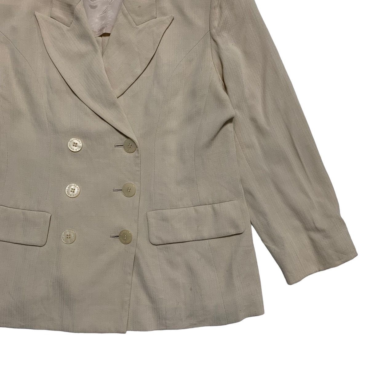 Yves Saint Laurent Yves Saint Laurent Double Breast Jacket Size S / US 4 / IT 40 - 3 Thumbnail