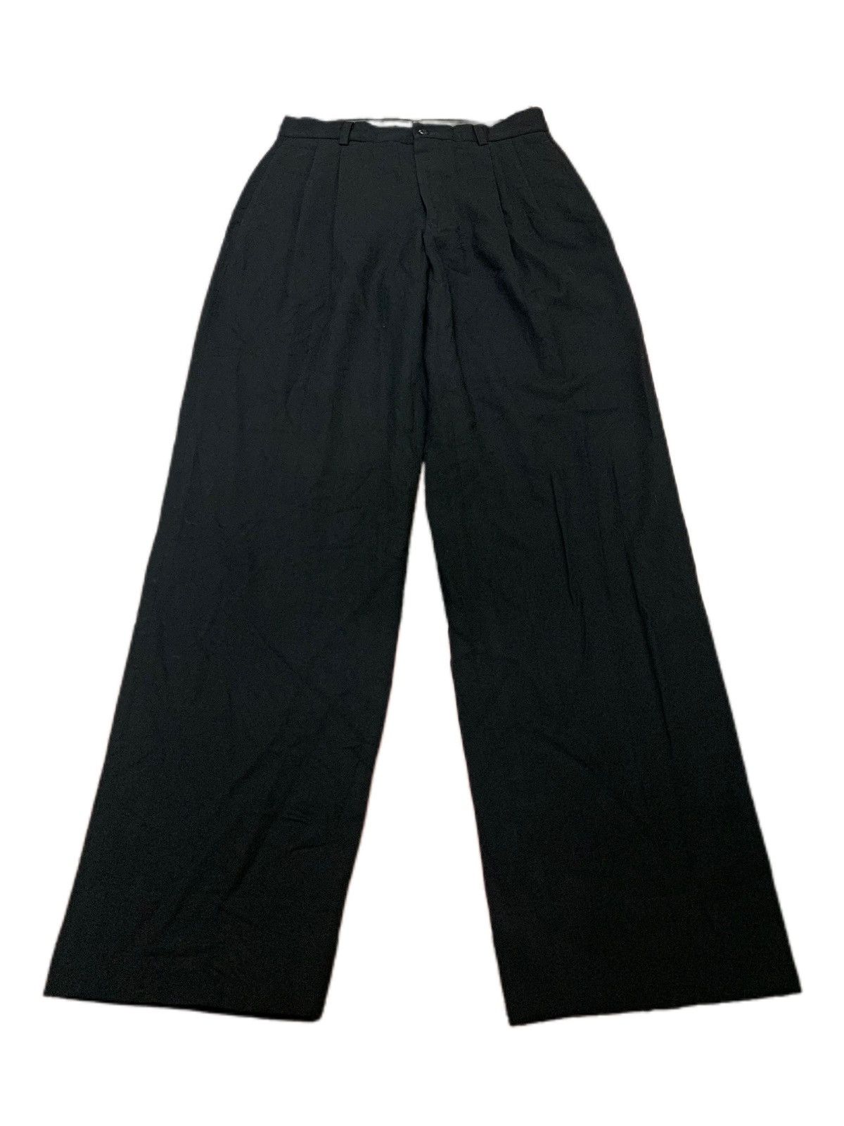 Designer × Issey Miyake × Japanese Brand vintage FICCE UOMO pleated pant by YOSHIYUKI KONISHI Size US 30 / EU 46 - 1 Thumbnail