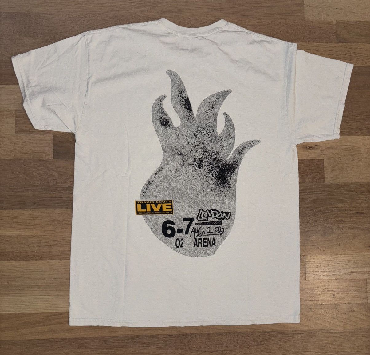 Travis Scott Travis Scott O2 Live Flame Jack Tee Size US M / EU 48-50 / 2 - 2 Thumbnail