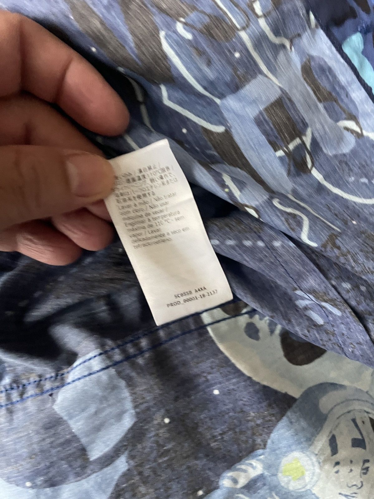 Patrizia Pepe Blue Space Pete Slim Fit nwt 163.00 Size US S / EU 44-46 / 1 - 7 Thumbnail