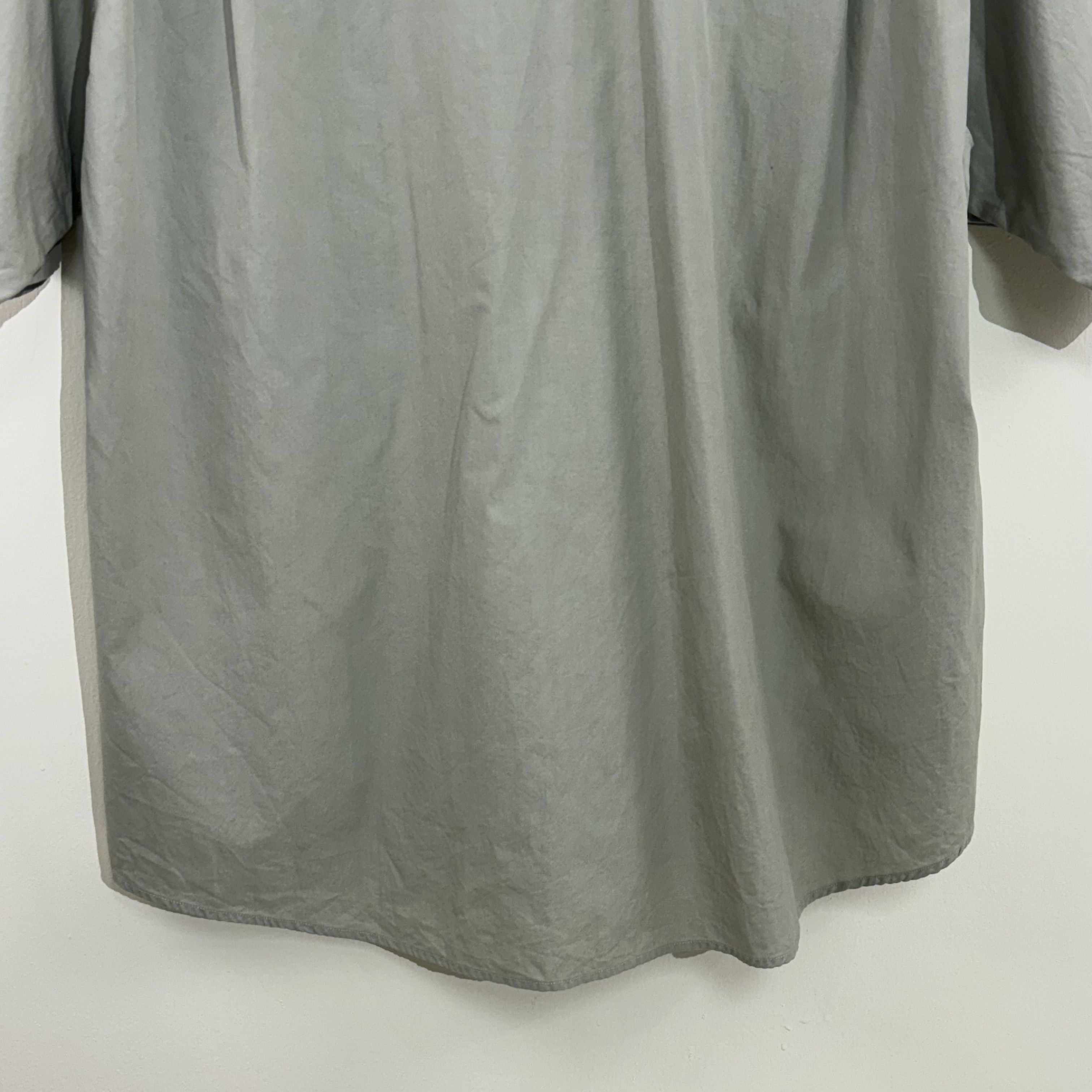 Auralee Auralee Washed Finx Twill Short Sleeve Shirt Size US L / EU 52-54 / 3 - 11 Thumbnail