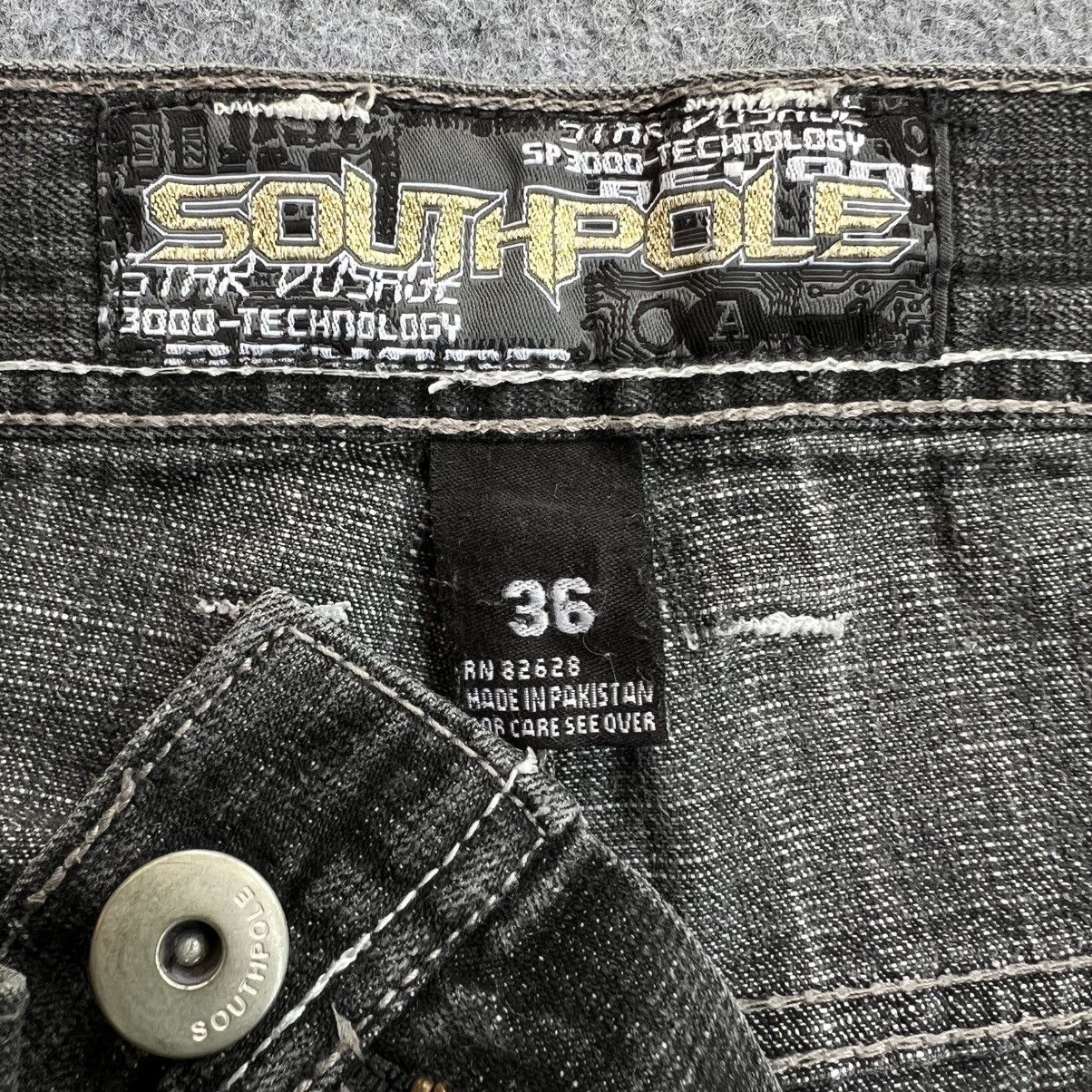 Southpole × Vintage Crazy Vintage South Pole Baggy Jeans Size US 36 / EU 52 - 6 Thumbnail