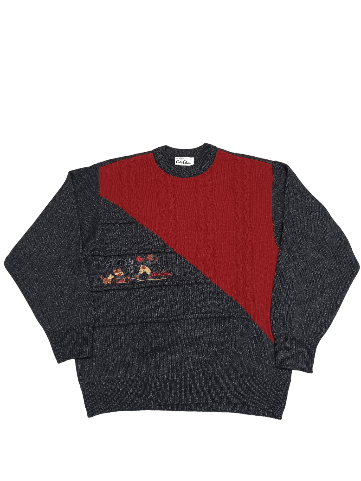 Carlo Colucci CARLO COLUCCI FANTASTIC MADE IN GERMANY WOOL 90S OLDMONEY Size US XL / EU 56 / 4 - 1 Thumbnail