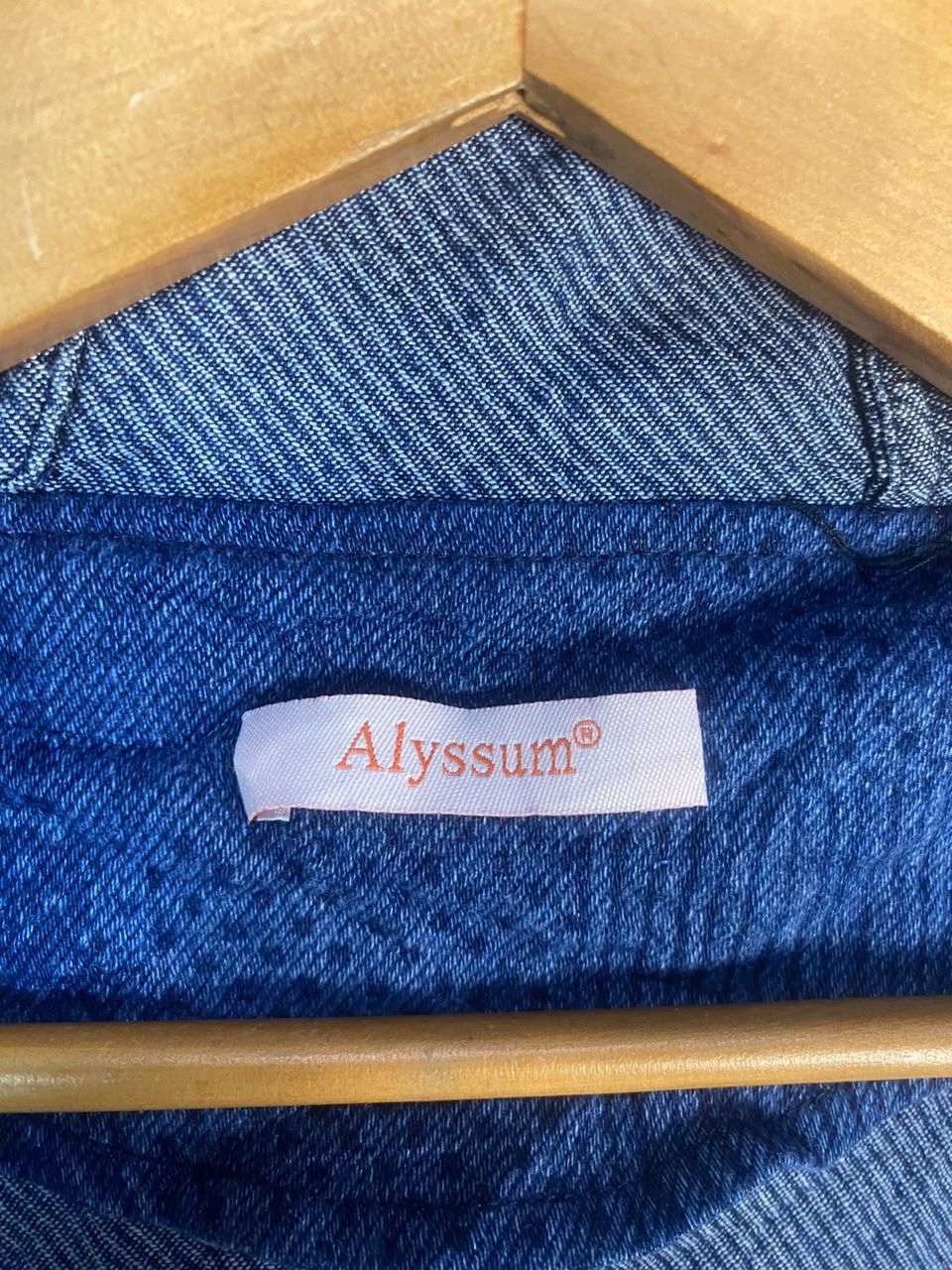 Japanese Brand Unisex🔥 alyssum denim zipper hoodie Size US M / EU 48-50 / 2 - 6 Thumbnail