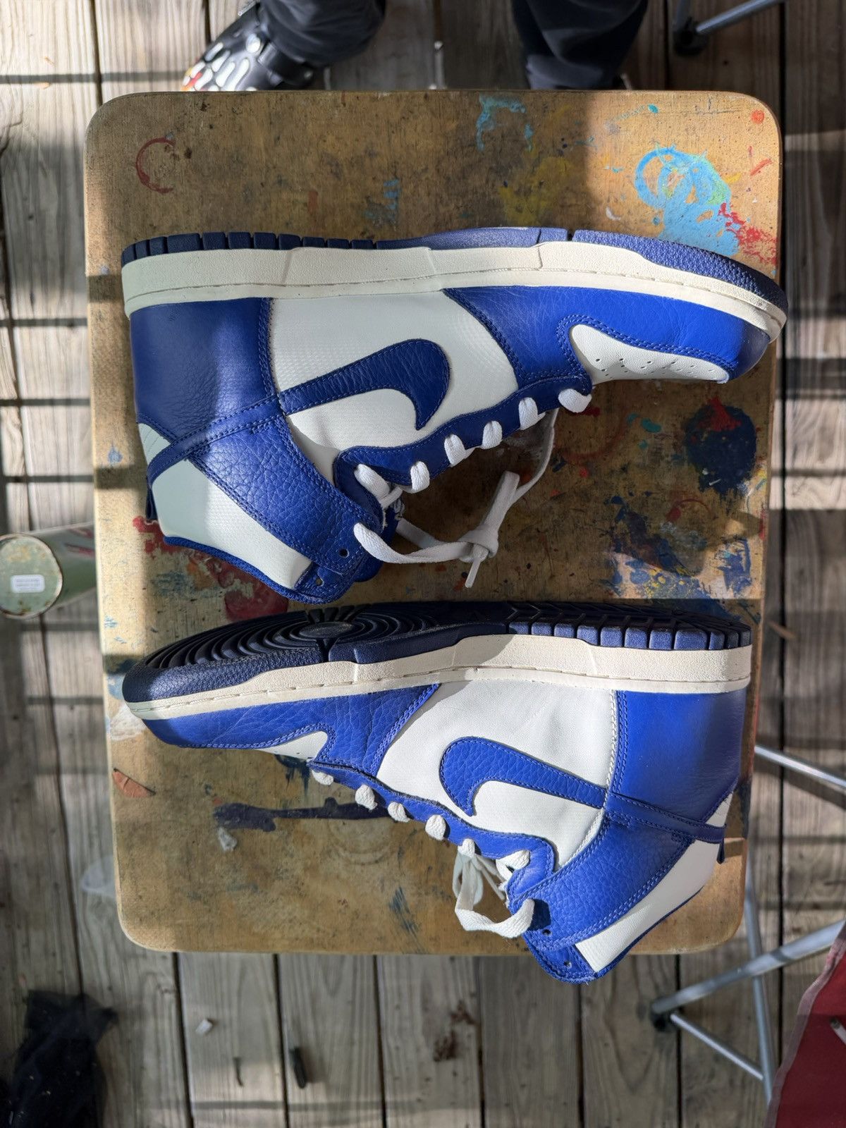 Nike 2011 Nike Dunk High College Pack Duke University Size US 10.5 / EU 43-44 - 5 Thumbnail