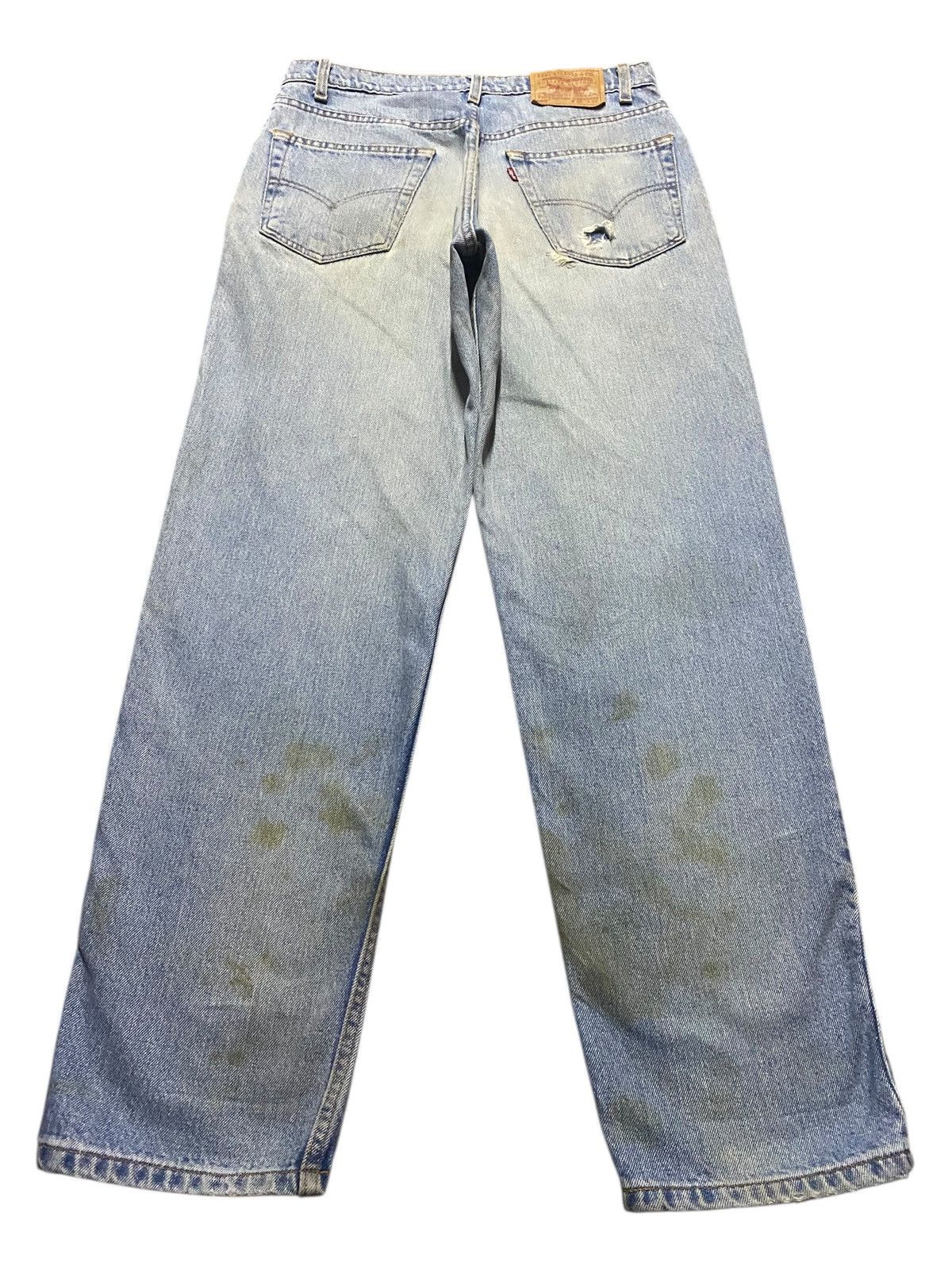 Levi's Vintage Clothing Vintahe Levis 550 Faded Wash Grunge Size US 32 / EU 48 - 2 Thumbnail