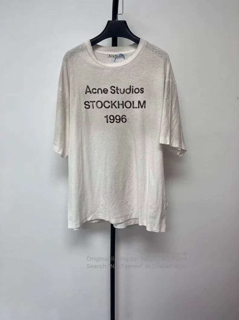 Acne Studios Acne Studios 1996 series logo loose vintage spray-painted Size US M / EU 48-50 / 2 - 1 Thumbnail