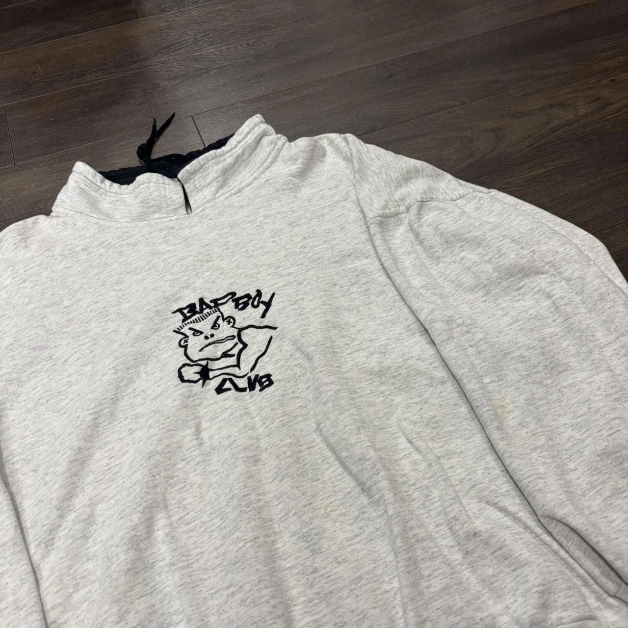 Designer Vintage embroidered bad boys club collared sweatshirt 90s L Size US L / EU 52-54 / 3 - 1 Thumbnail