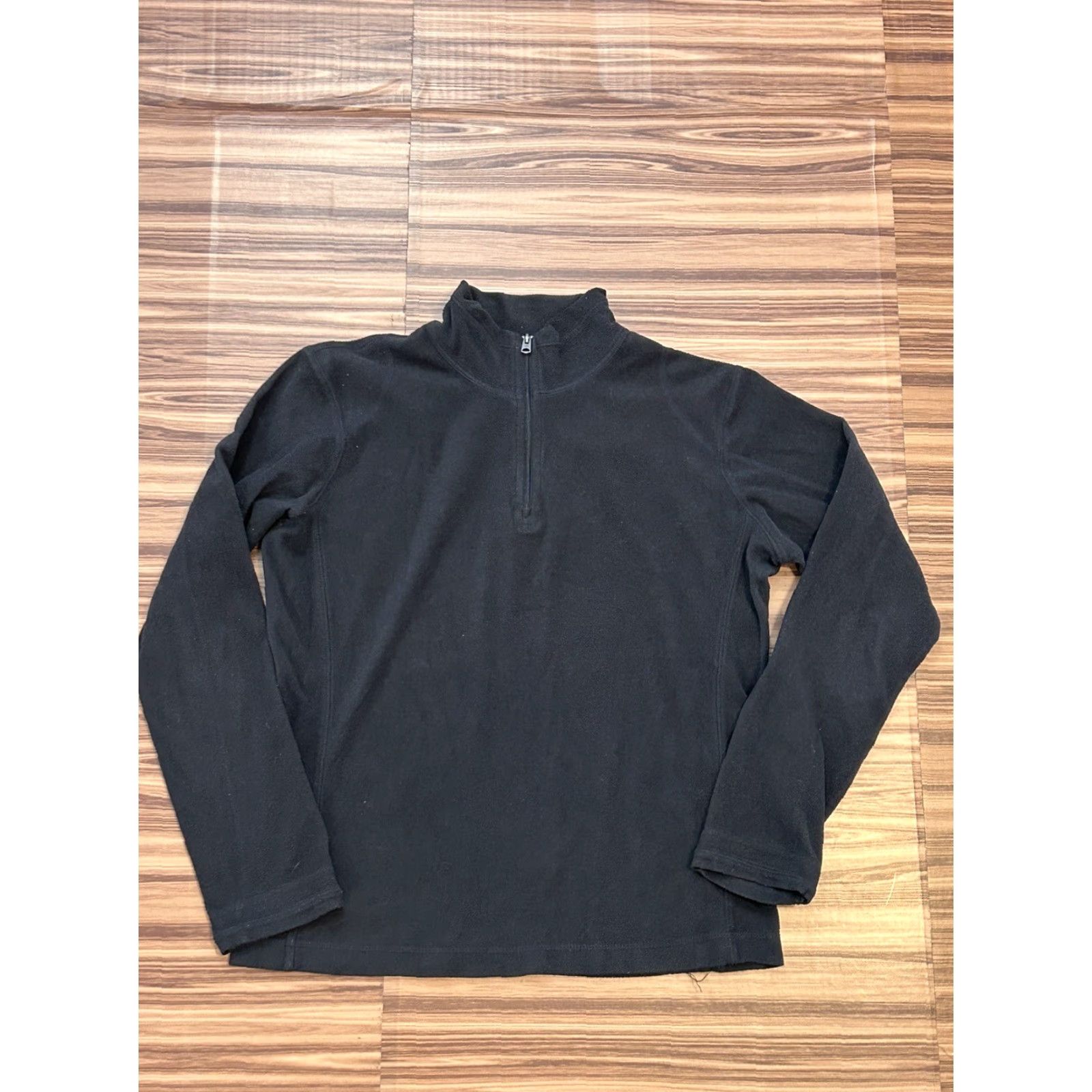Vintage Columbia 1/4 Zip Black Fleece Pullover Womens Size Medium Size M / US 6-8 / IT 42-44 - 2 Thumbnail