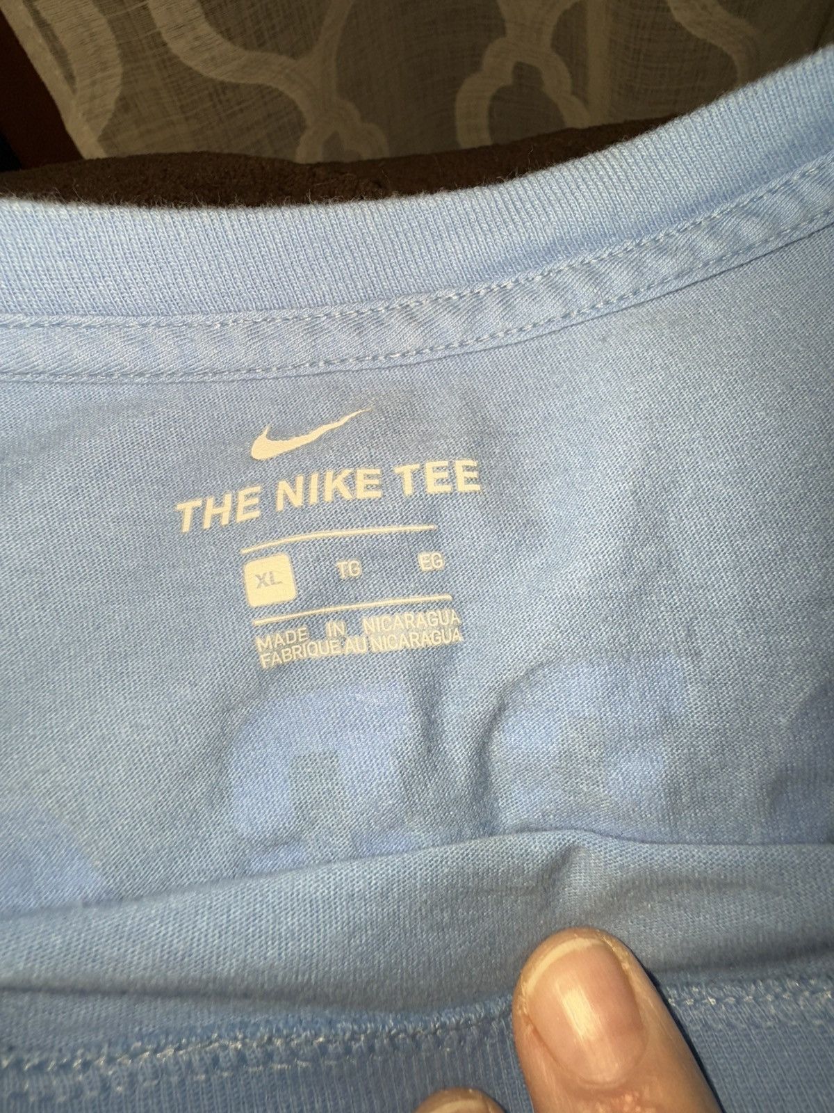 Nike Nike North Carolina 23 Michael Jordan UNC s/s t-shirt NEW! Size US XL / EU 56 / 4 - 13 Thumbnail
