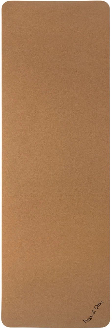 Museum of Peace and Quiet Museum of Peace & Quiet Brown Cork Yoga Mat Size ONE SIZE - 3 Thumbnail