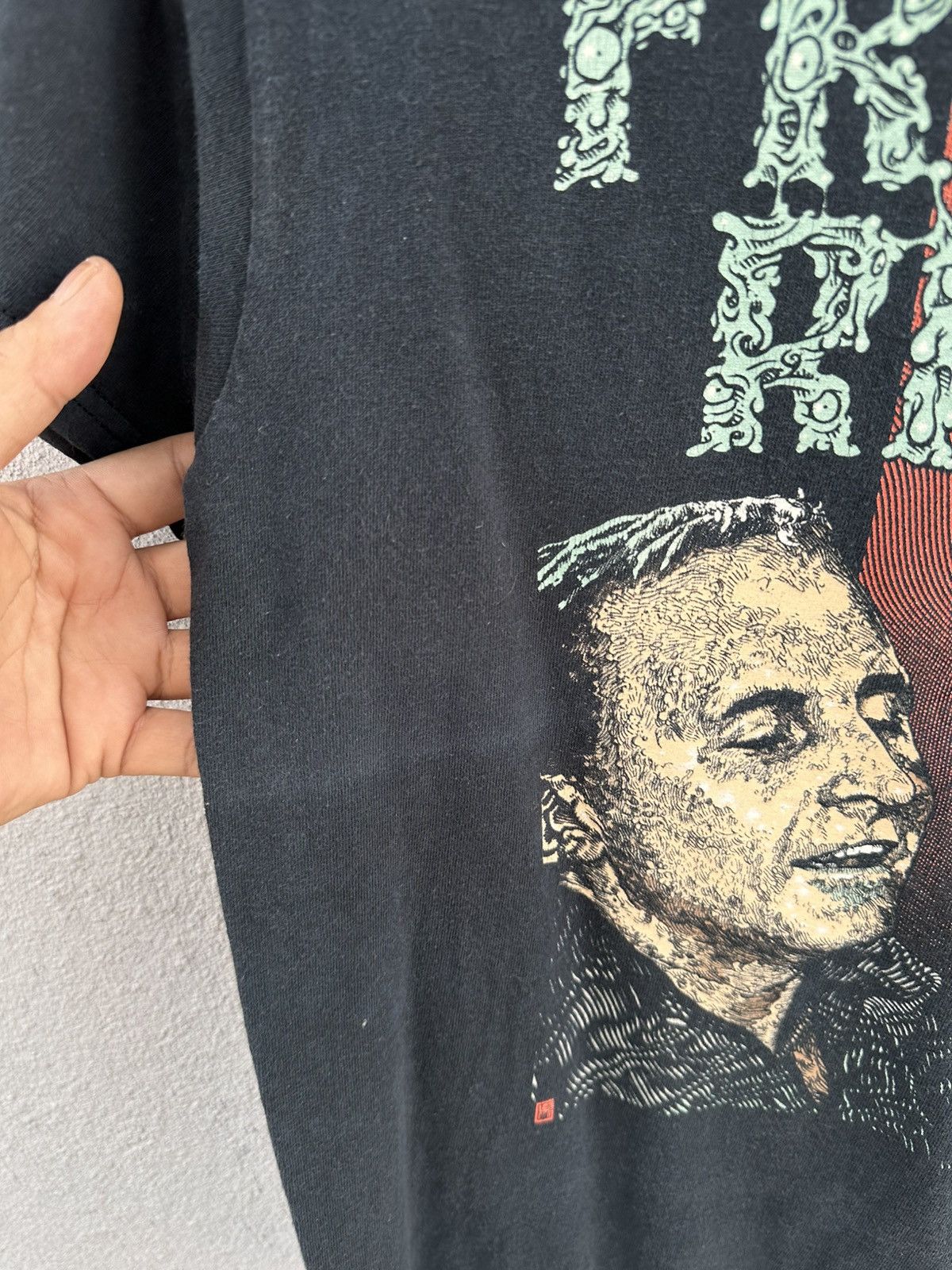 Band Tees Vintage Frenzal Rhomb Australian Punk Rock Faded Tee Size US M / EU 48-50 / 2 - 10 Thumbnail