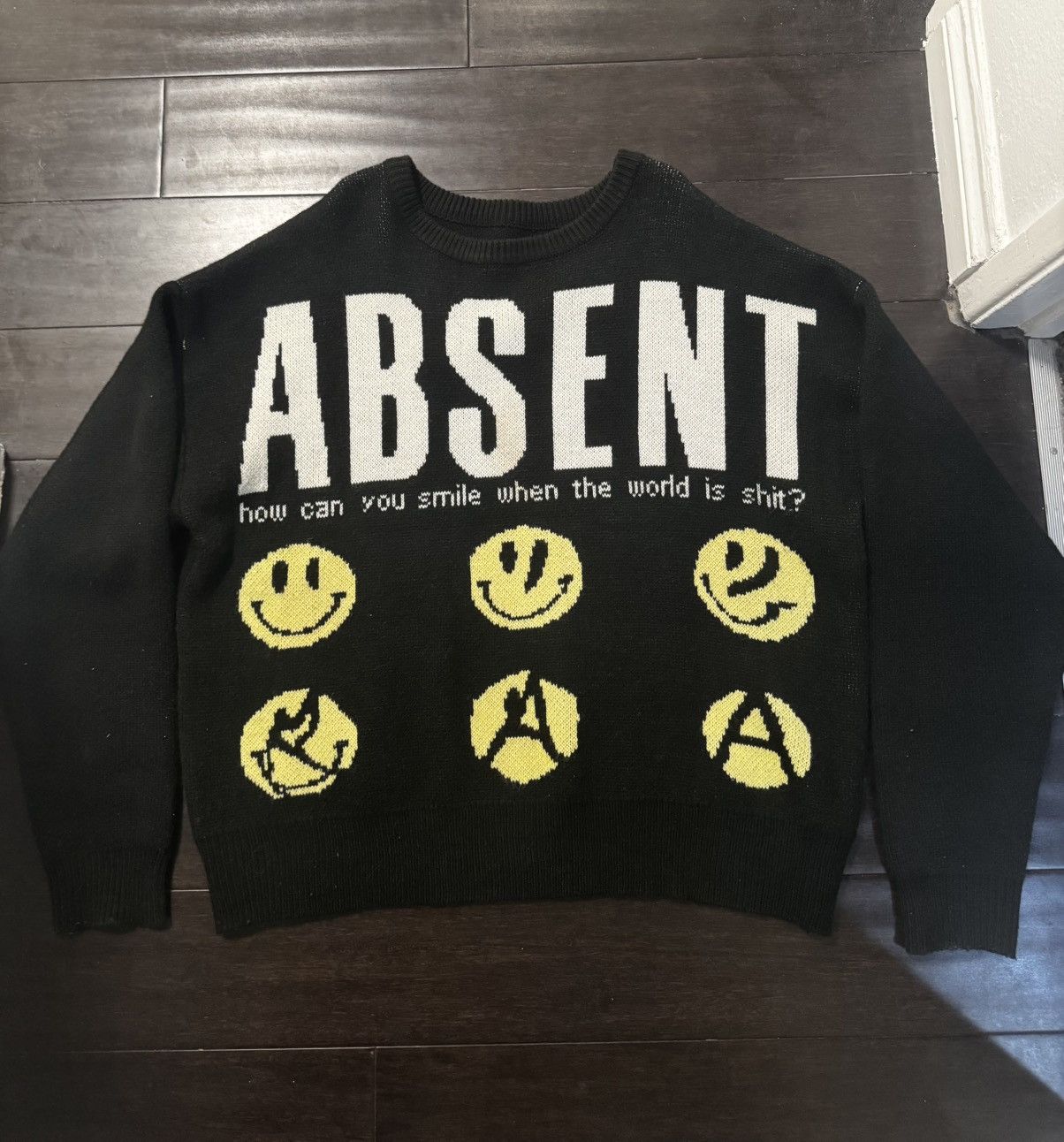 Absent Absent Knitted Sweater Size US S / EU 44-46 / 1 - 1 Thumbnail