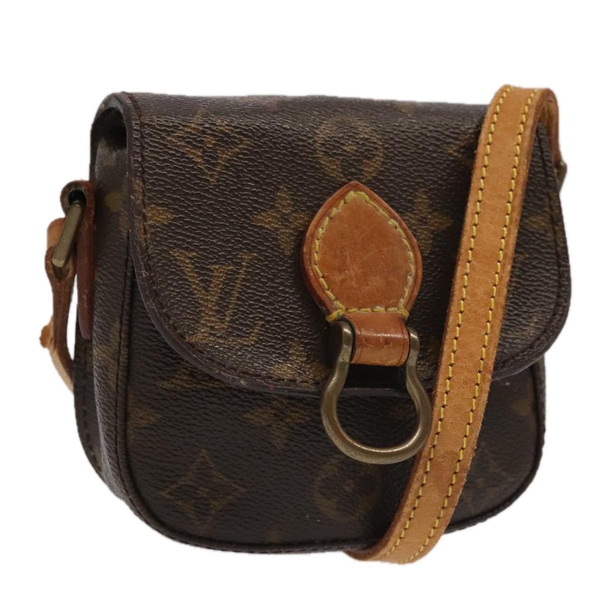 Louis Vuitton Saint Cloud Brown Canvas Shoulder Bag (Pre-Owned) Size ONE SIZE - 1 Thumbnail
