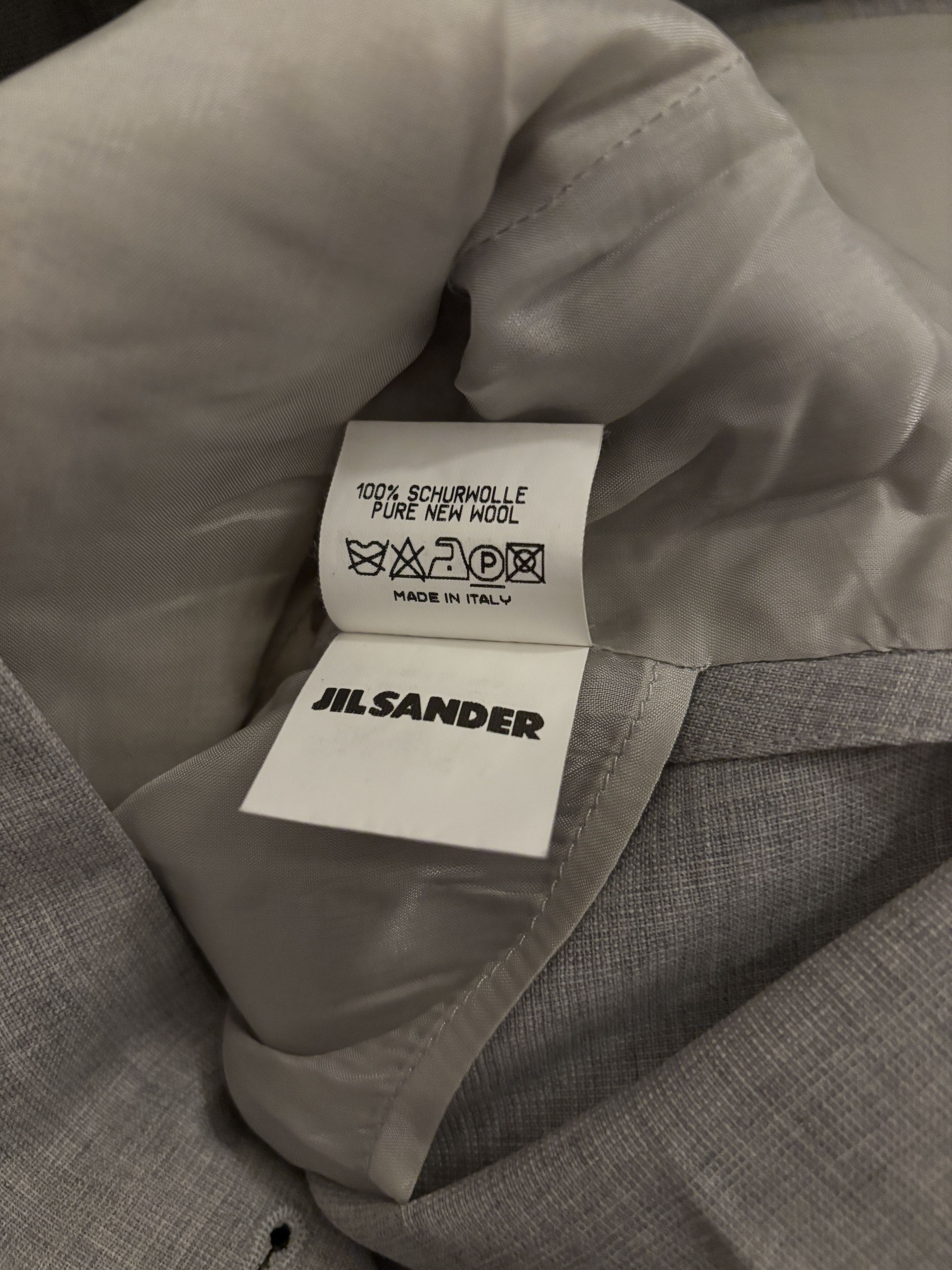 Jil Sander ⚡️QUICK SALE⚡️Jil Sander Light Grey Blazer Jacket Size S / US 4 / IT 40 - 7 Thumbnail