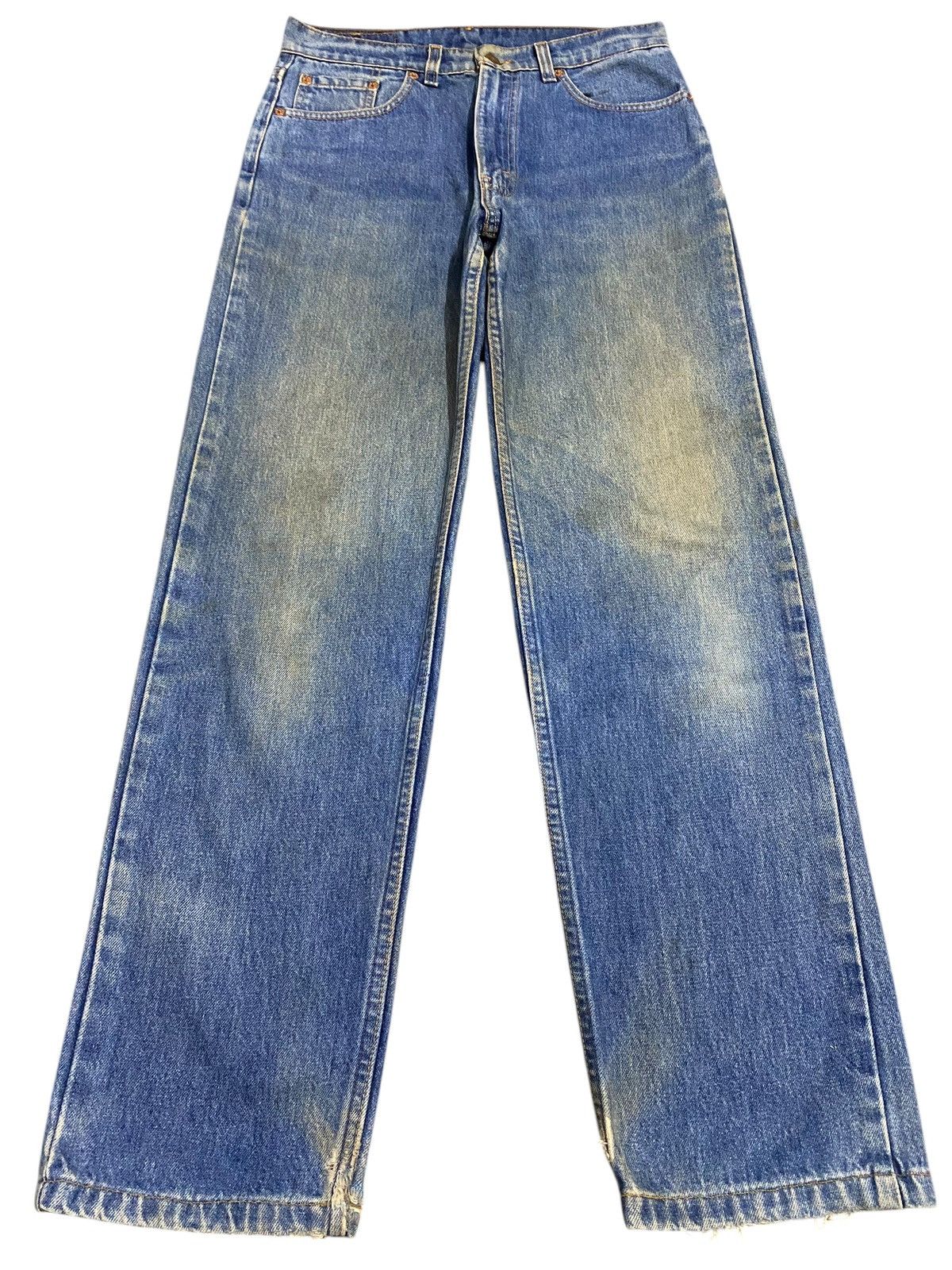 Levi's Vintage Clothing Vintage Levis 510 90s Button 501 Mudwash Slim Jeans Size US 30 / EU 46 - 1 Thumbnail