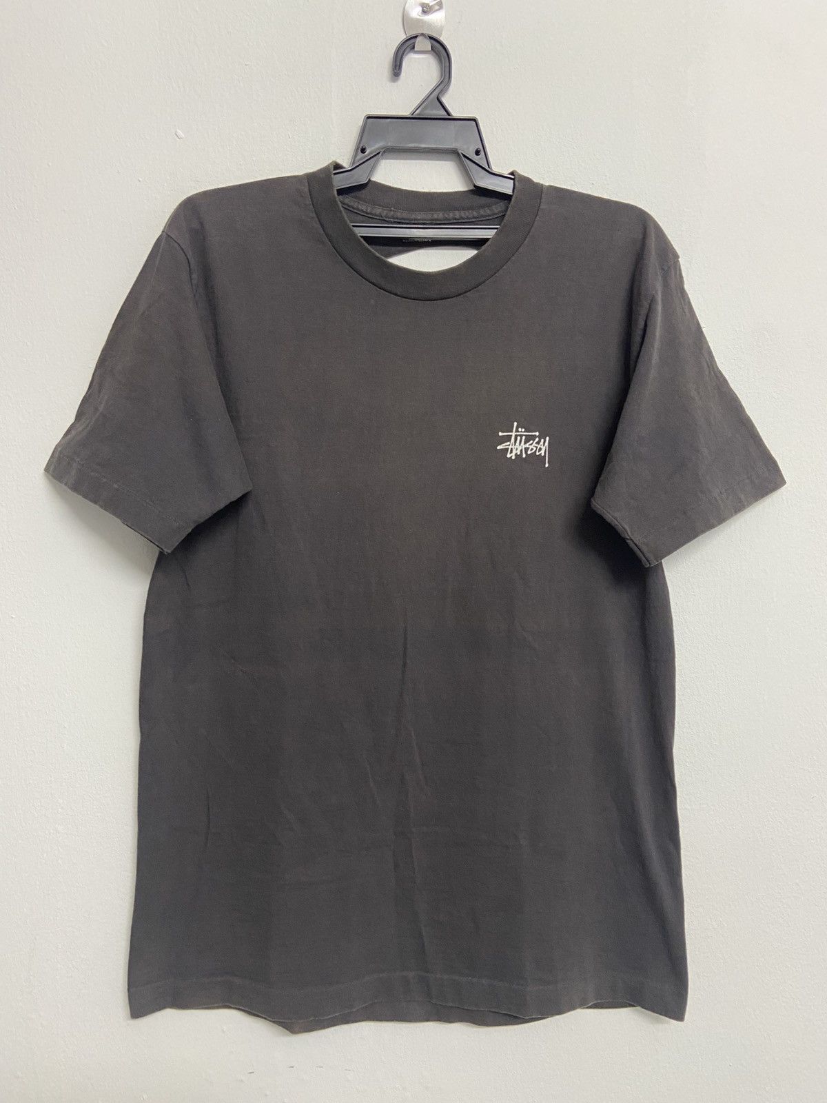 Stussy Vintage 90s Stussy Bones Made in USA Tee Shirt Size US L / EU 52-54 / 3 - 2 Thumbnail