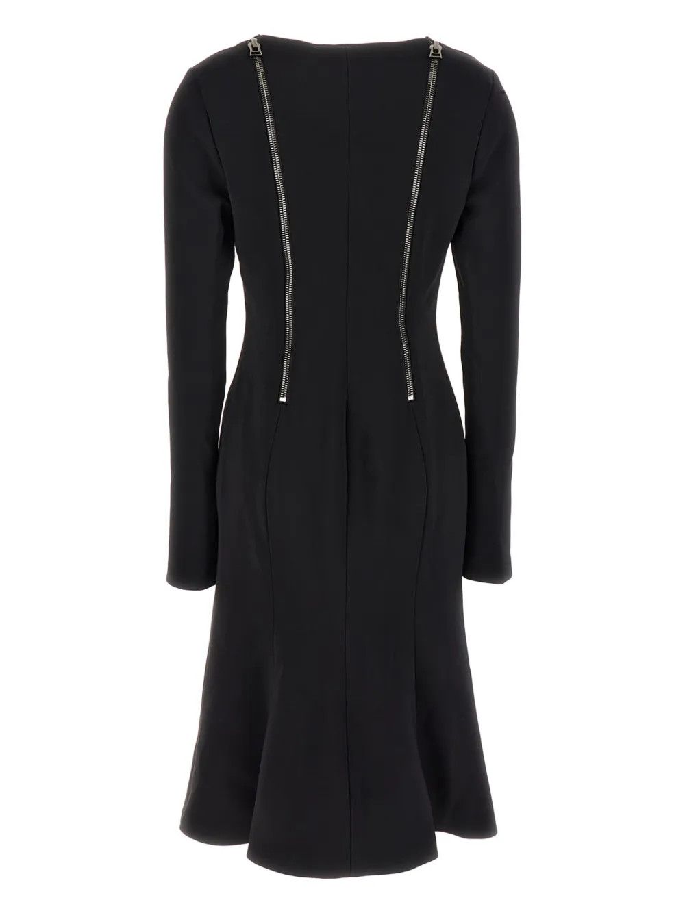 Tom Ford o1y0126 Midi Dress in Black Size S / US 4 / IT 40 - 2 Thumbnail