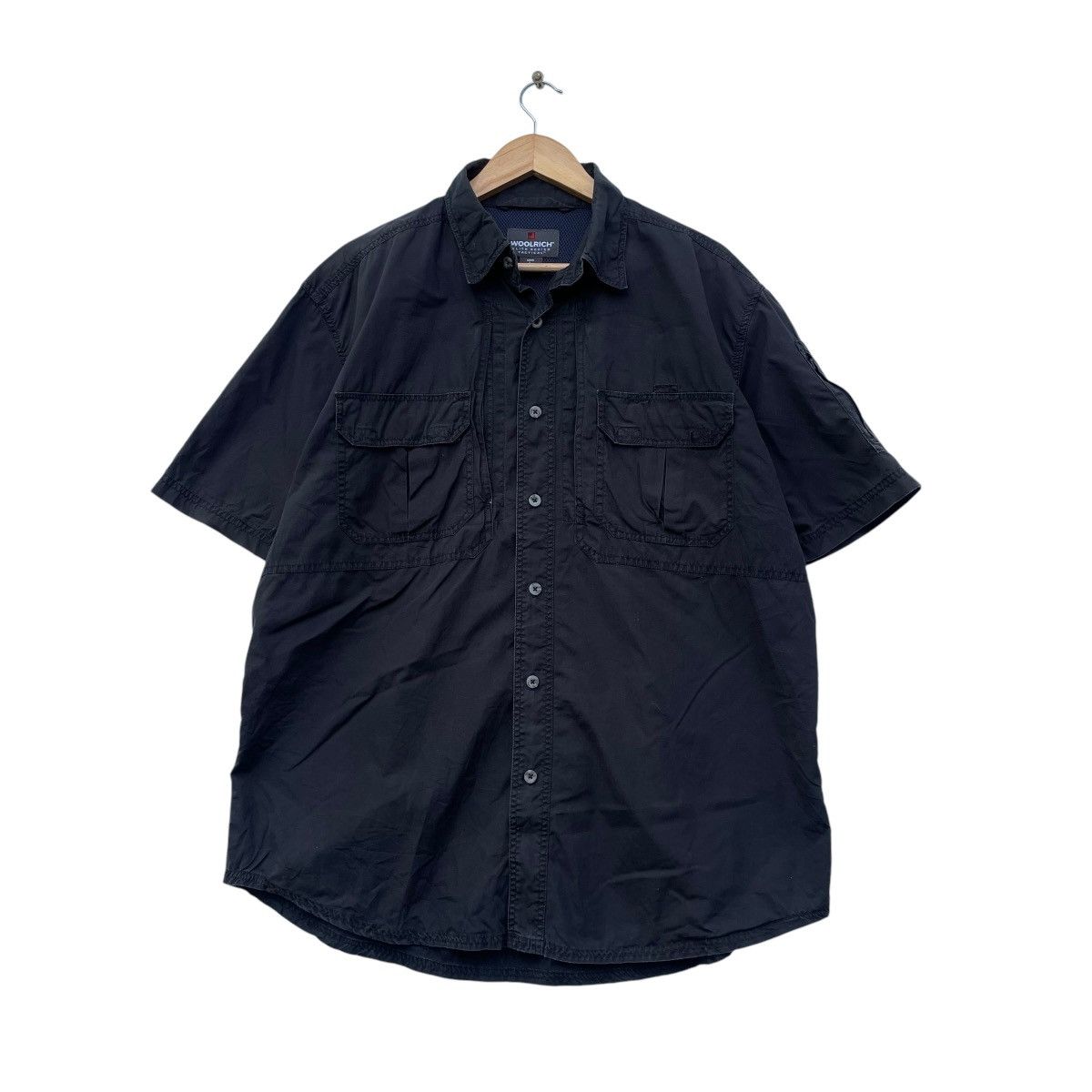 Vintage Vintage Woolrich Shirt Button Up Jacket Size US M / EU 48-50 / 2 - 1 Thumbnail