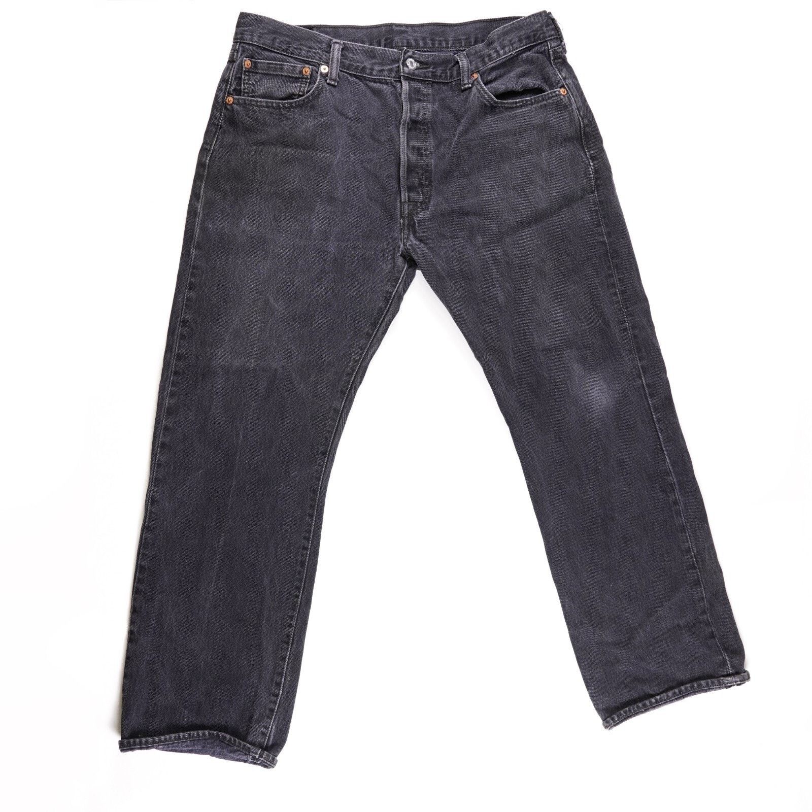 Levi's Levi Strauss 501 Denim Jeans Straight Wide Leg Pants 36x30 Size US 36 / EU 52 - 1 Thumbnail