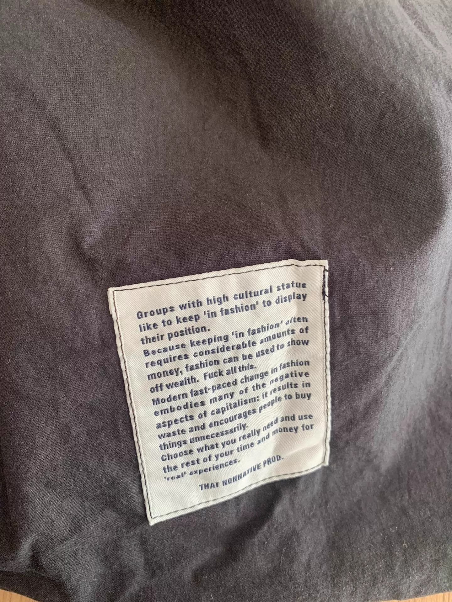 Nonnative NONNATIVE DWELLER B.D. Cotton Dip-Dyed LS Shirt Black Size 4 Size US XL / EU 56 / 4 - 4 Thumbnail