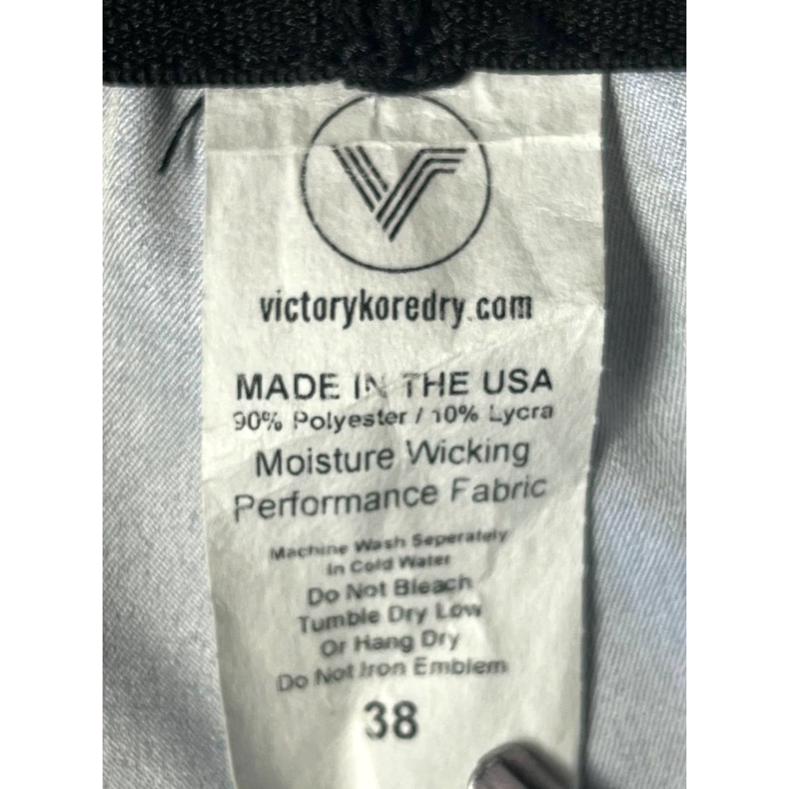 Vintage Victory Fight Shorts Black Men's 38 MMA Jiujitsu USA Made in USA Drawstring Elastic Waist Athletic Inseam 8in Victory korendry Size US 38 / EU 54 - 7 Thumbnail
