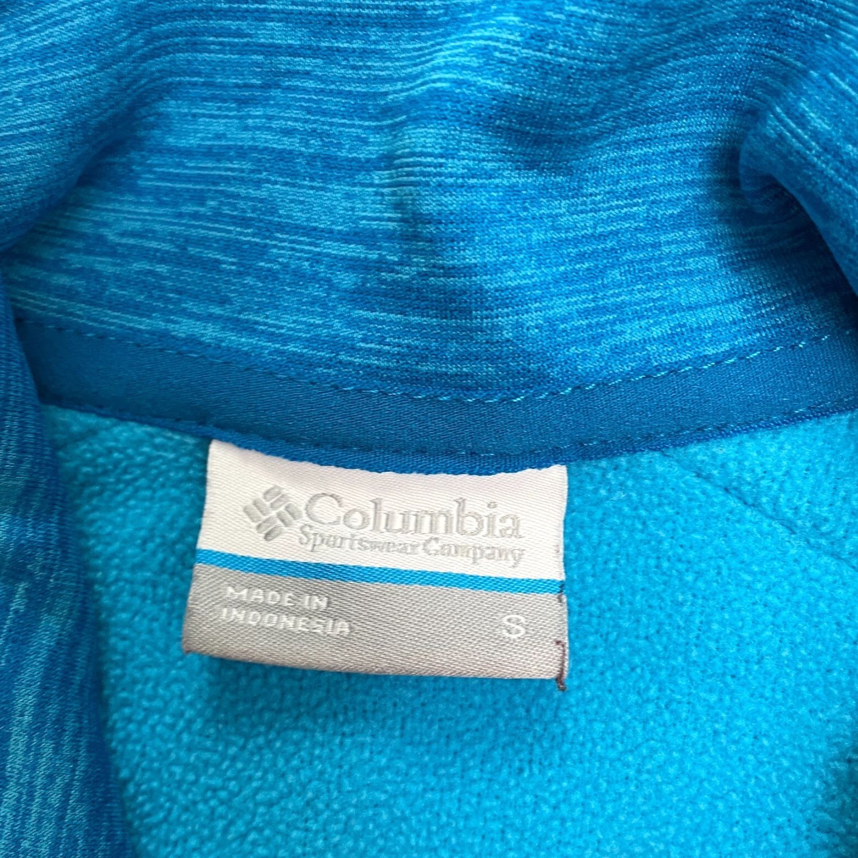 Vintage Columbia Rosemont Jacket Womens Small Blue Thumbhole 1/2 Zip Pullover Active Size S / US 4 / IT 40 - 5 Thumbnail
