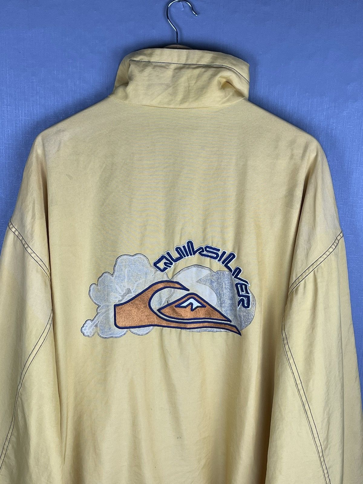 Quiksilver Vintage 90s QUIKSILVER Big Logo Zipper Jacket Size US L / EU 52-54 / 3 - 5 Thumbnail