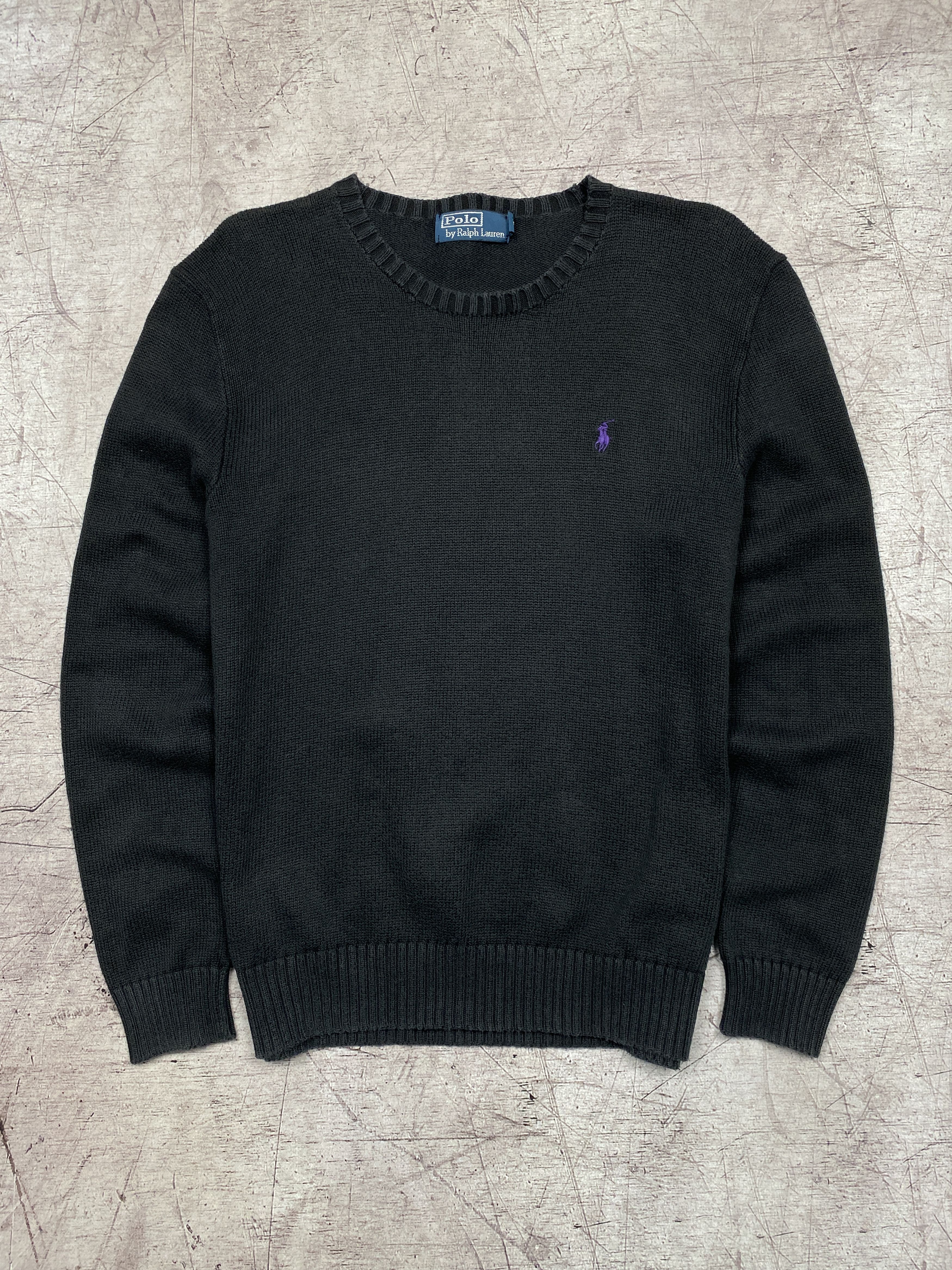 Polo Ralph Lauren Polo Ralph Lauren Vintage Mens Crew Neck Knit Sweater Size US S / EU 44-46 / 1 - 1 Thumbnail