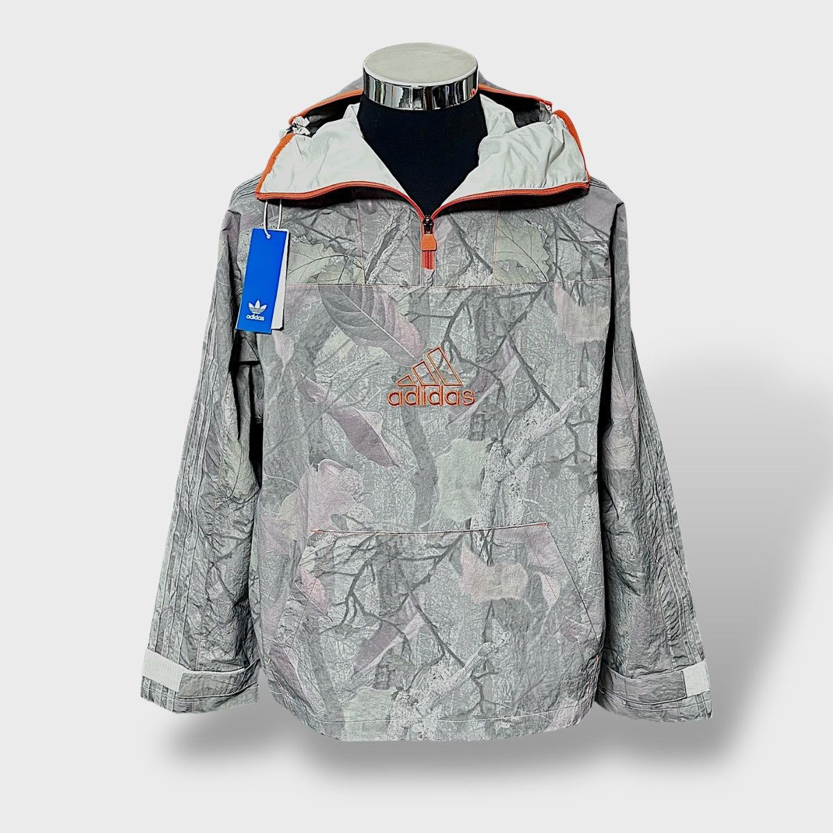 Adidas Adidas Originals Men’s Camo Anorak Jacket Sz S Size US S / EU 44-46 / 1 - 3 Thumbnail