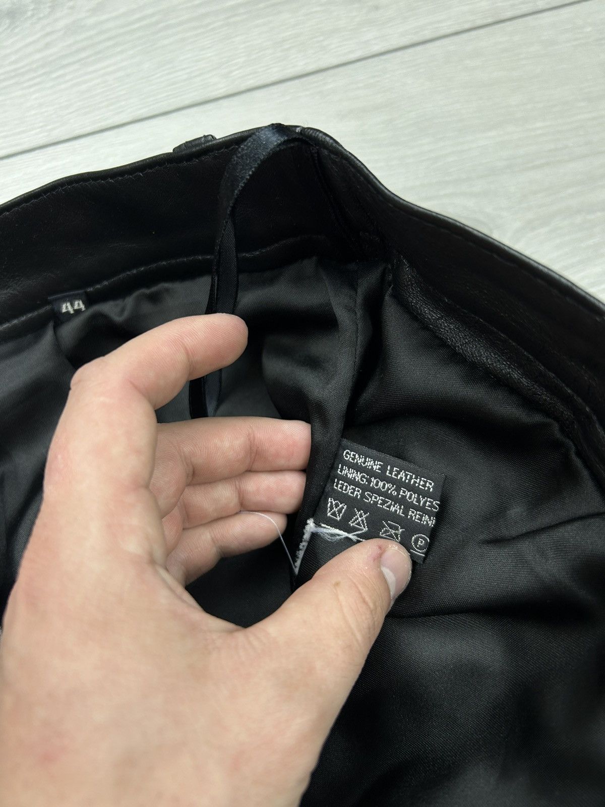 Leather Leather pant black size 34 Size US 34 / EU 50 - 5 Thumbnail